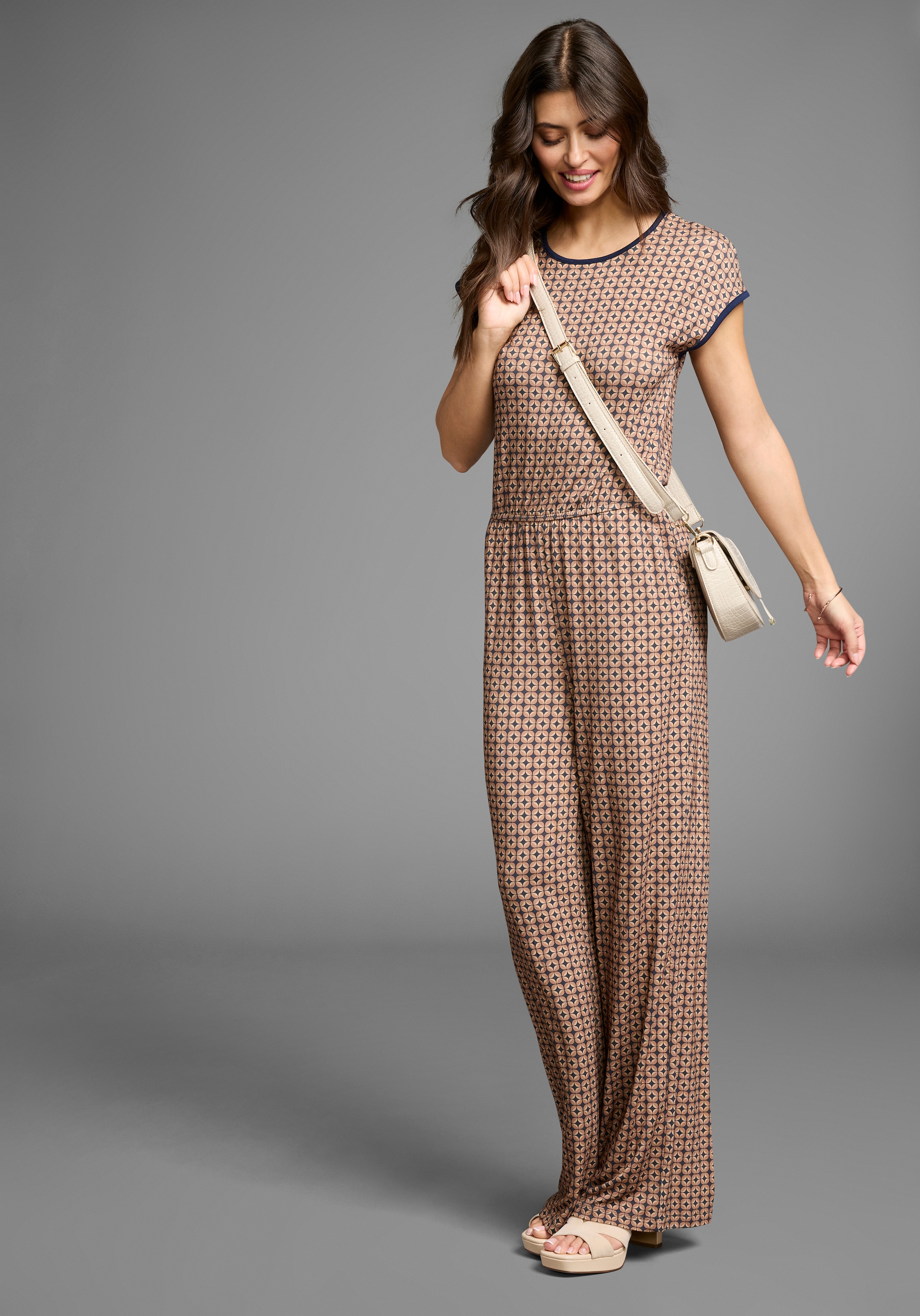 Laura Scott Jumpsuit, mit Grafik-Muster - NEUE KOLLEKTION