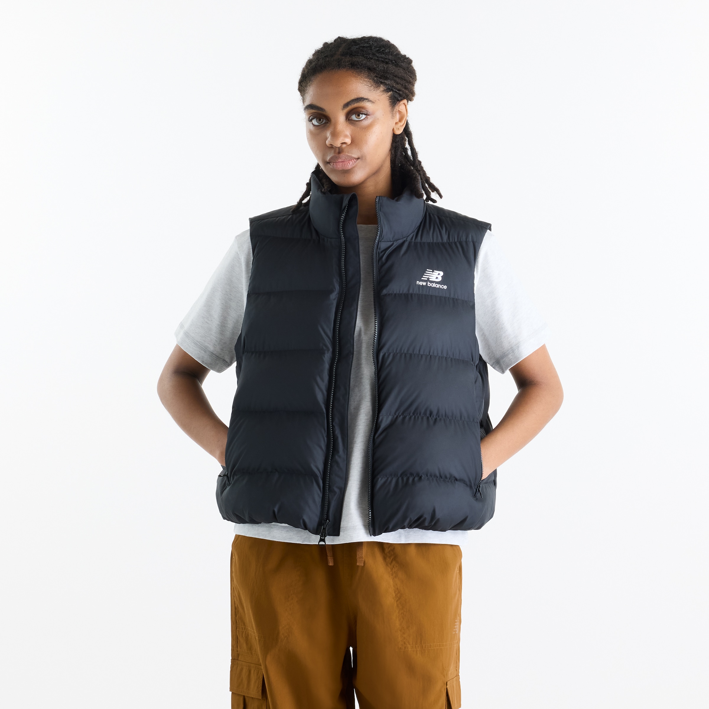 New Balance Steppweste »BOSTON PUFFER VEST« für Erwachsene, mit leichter Wattierung, aus Polyester
