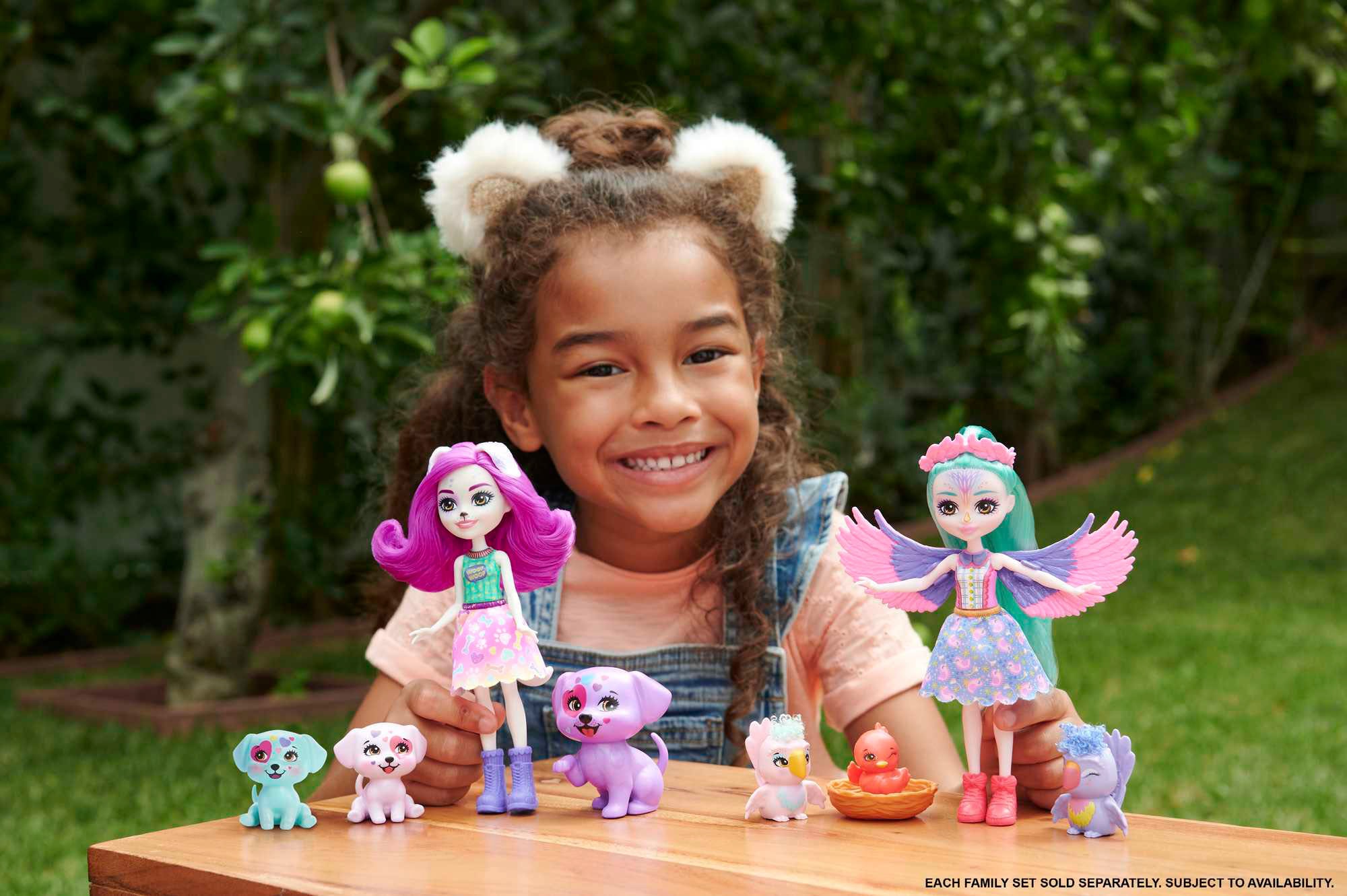 Enchantimals Minipuppe »Enchantimals City Tails, Filia Finch Familie«