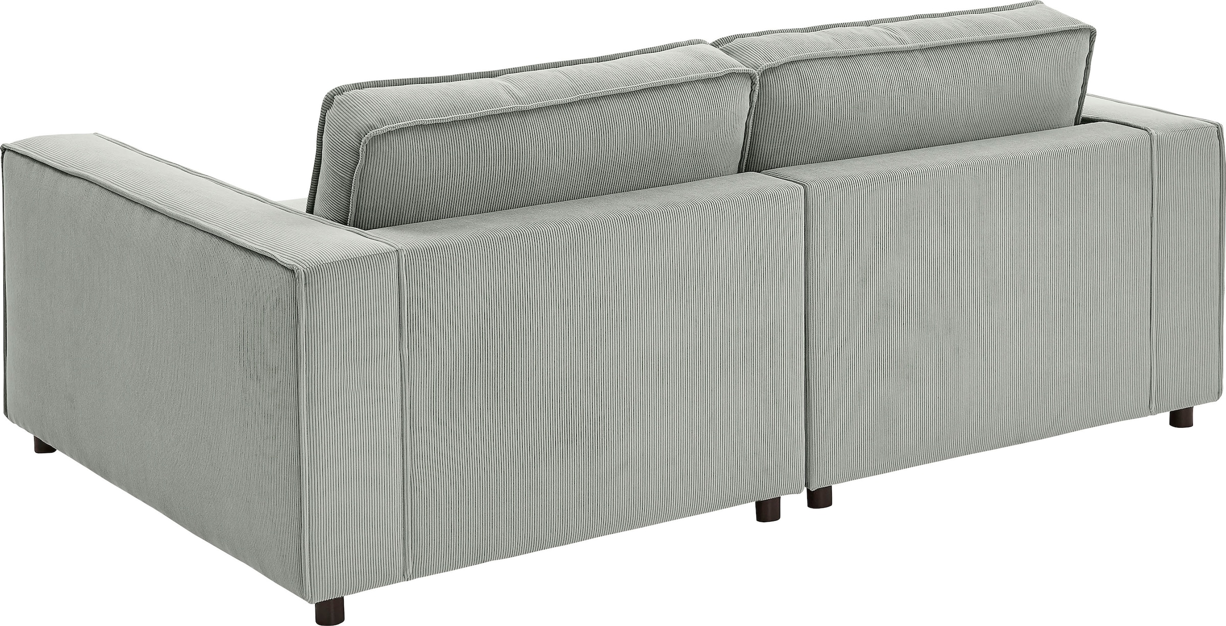 ATLANTIC home collection 2-Sitzer »Valan«, XXL-Sitzfläche, mit Cord-Bezug, frei stellbar, mit Wellenunterfederung