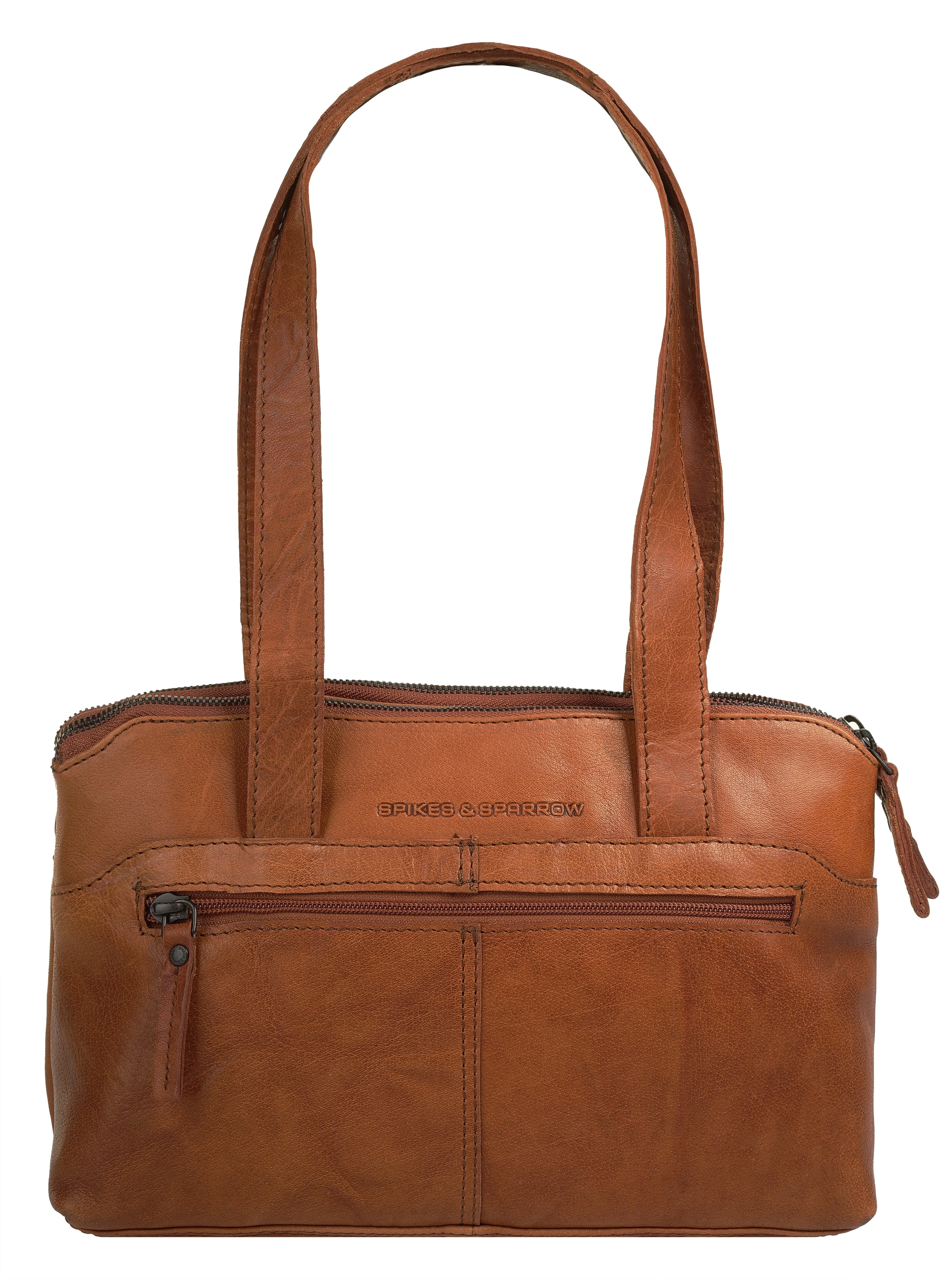 Spikes & Sparrow Henkeltasche, echt Leder