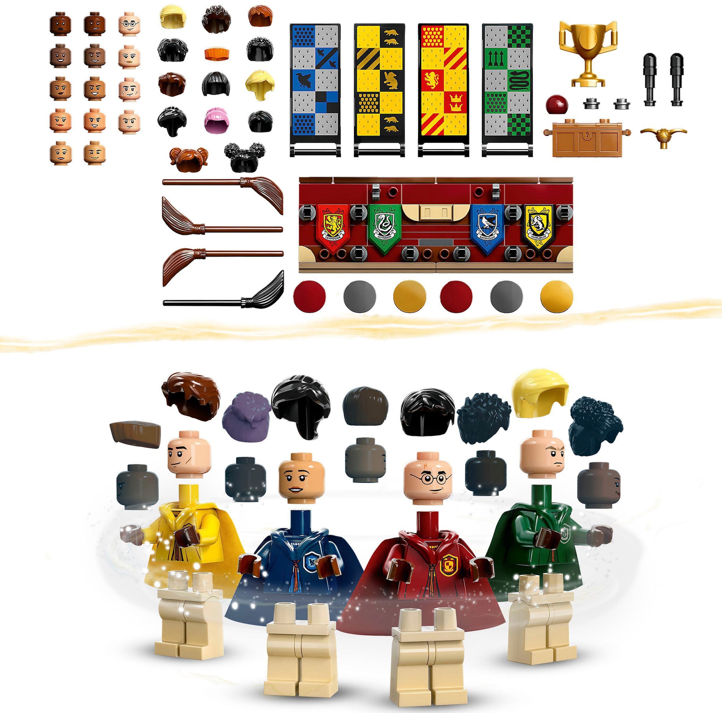 LEGO® Konstruktionsspielsteine »Quidditch Koffer (76416), LEGO® Harry Potter™«, (599 St.), Made in Europe
