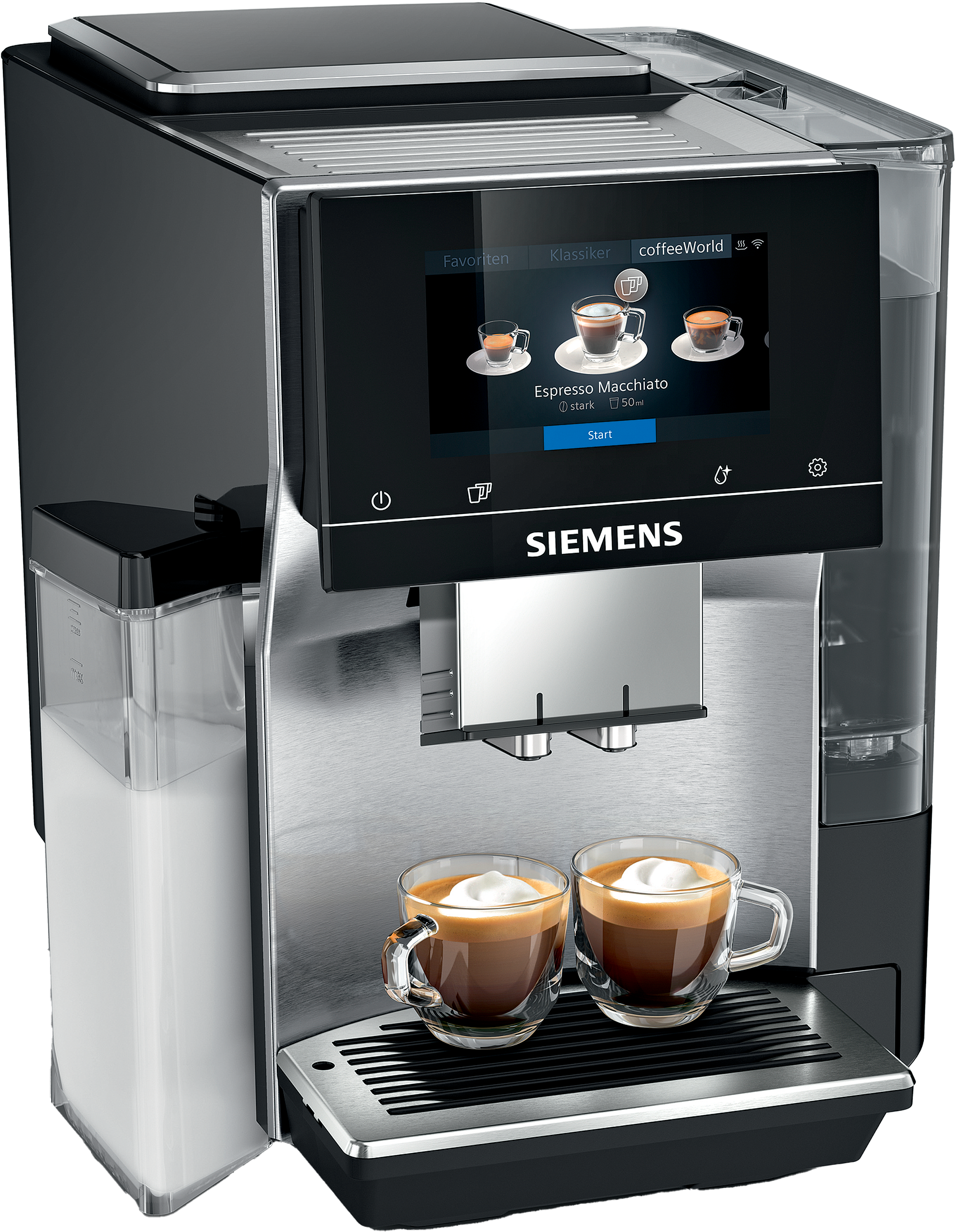 Kaffeevollautomat »EQ700 classic TQ717D03, Cold Brew, intuitives 5" TFT-Display, App«,...