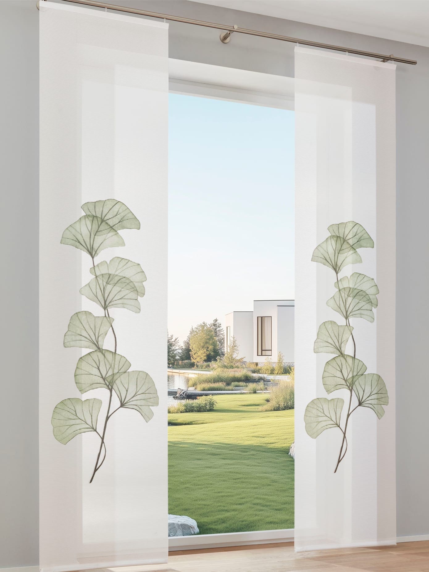 heine home Schiebegardine Klettschiene 1 Stk. tlg.