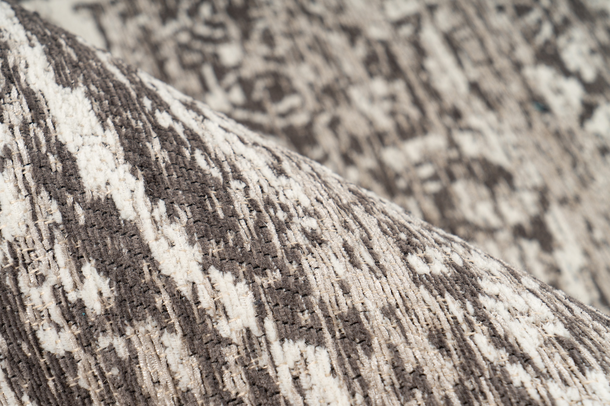 Kayoom Teppich »Davis 425« rechteckig 12 mm Höhe edles Design, pflegeleicht, neutrale Farben