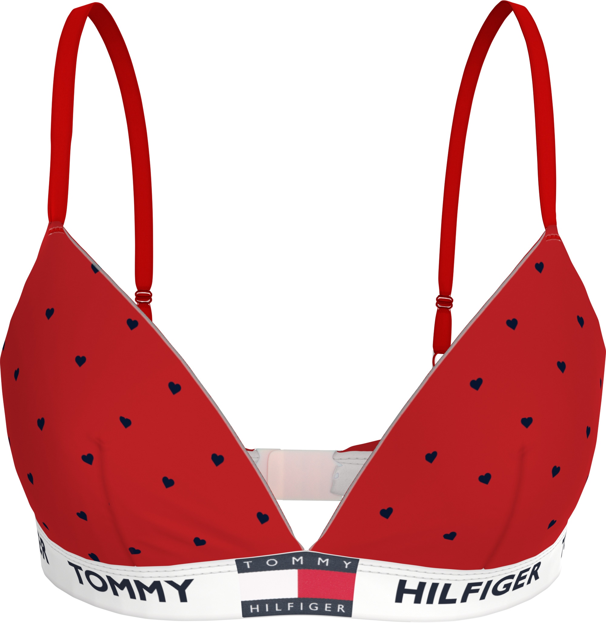 Tommy Hilfiger Underwear Bralette-BH »RP PRINT TRIANGLE«, mit Herzen-Druck
