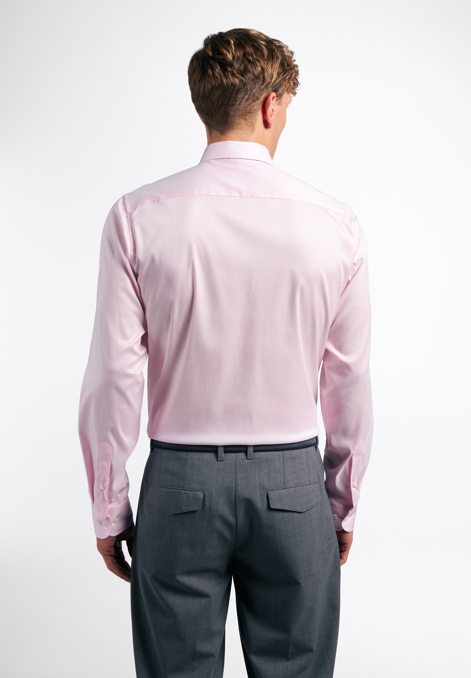 Eterna Langarmhemd »SLIM FIT« EASY IRON (bügelleicht)