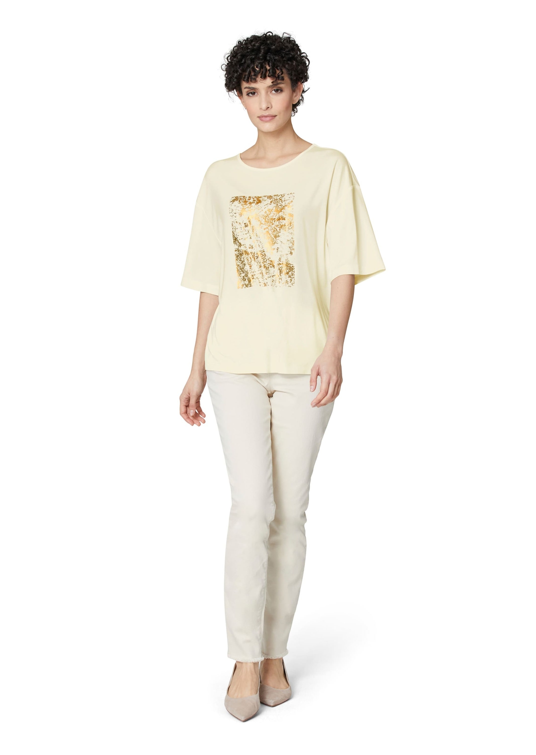 MADELEINE Kurzarmshirt »Shirt Oversized-Shirt mit exklusivem Glanz-Print«