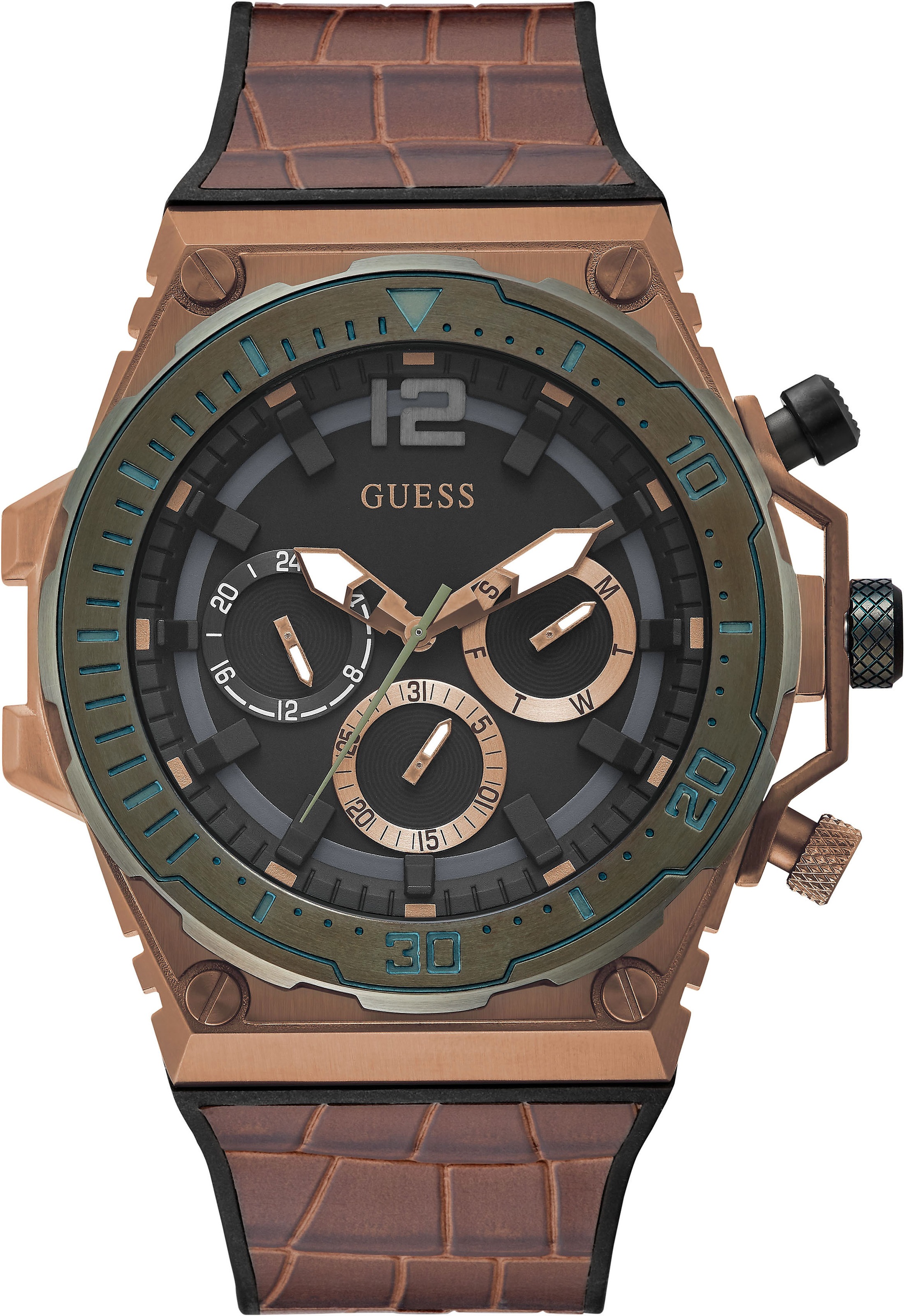 Guess Multifunktionsuhr »GW0326G2,VENTURE«
