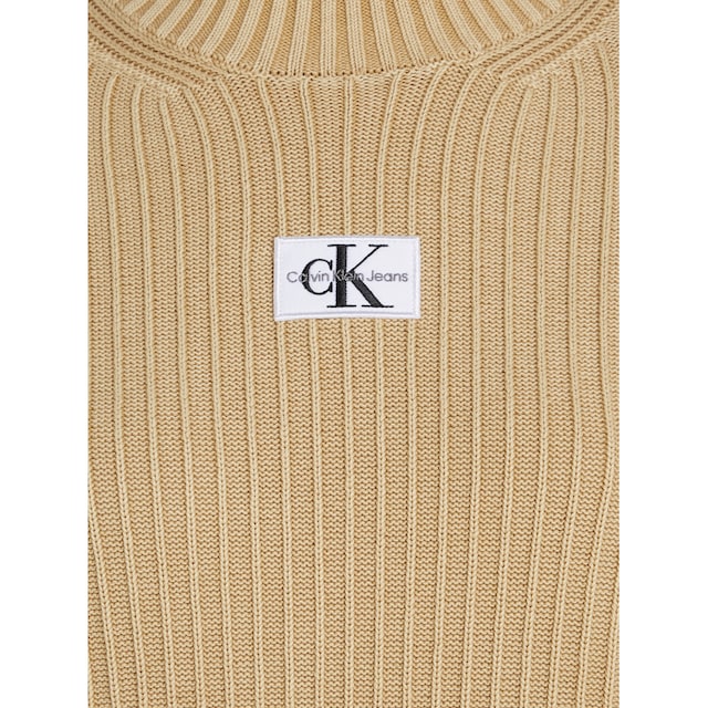 Calvin Klein Jeans Strickkleid »WASHED MONOLOGO SWEATER DRESS« bestellen  online bei OTTO