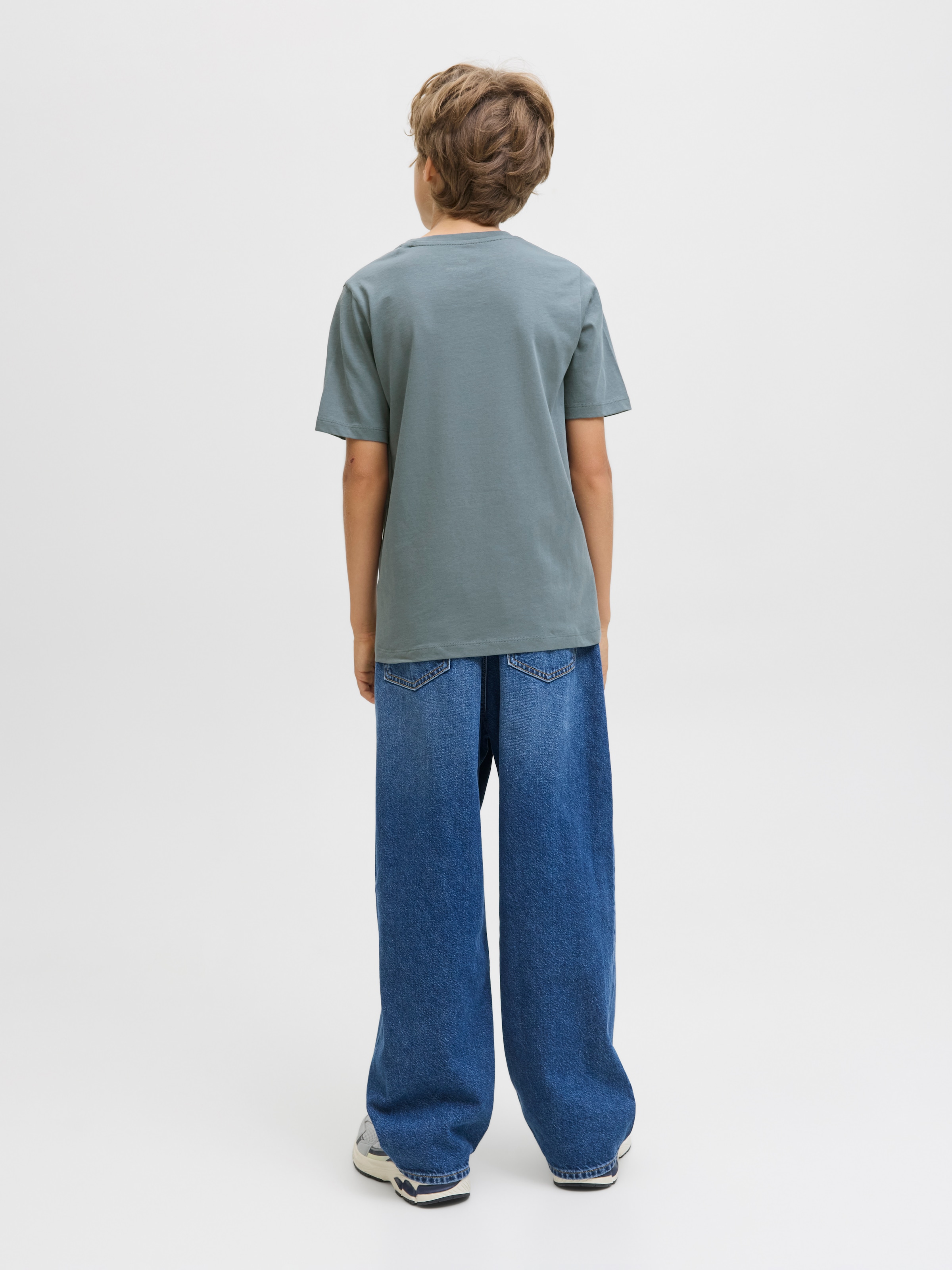 Jack & Jones Junior T-Shirt »JJELOGO TEE SS ONECK 2 COL AW25 NOOS JNR«