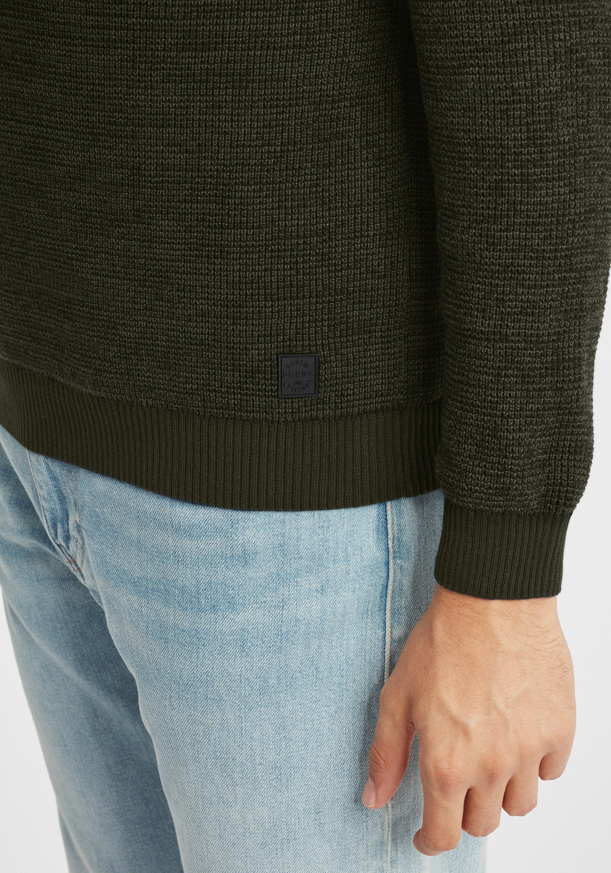 Blend Strickfleece-Pullover »Strickpullover BHComala«