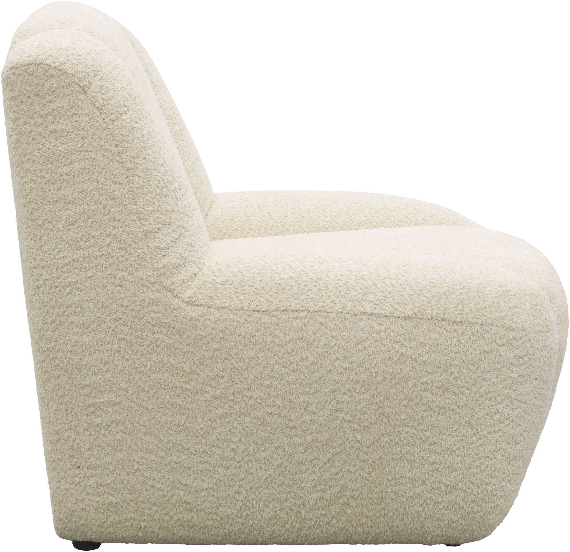 DOMO collection Polstergarnitur »Ryos, Sessel und 2-Sitzer, organische Form« Set, 2 tlg. skulpturale Opik, cozy chic