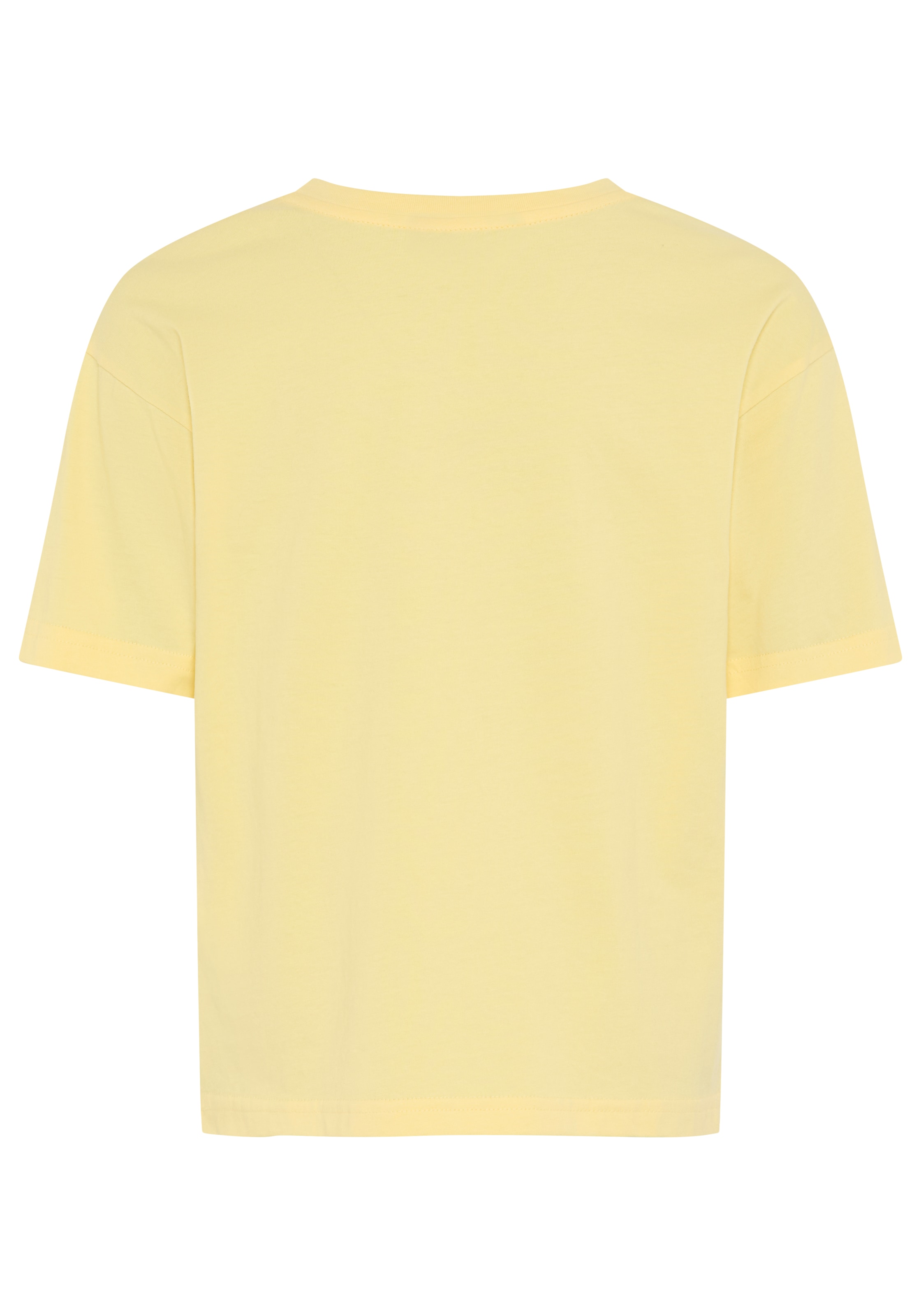 KIDSWORLD T-Shirt »T-Shirt Peacezeichen-Druck« lässige Passform, Kurzarm, mit Rundhalsausschnitt, aus Baumwolle