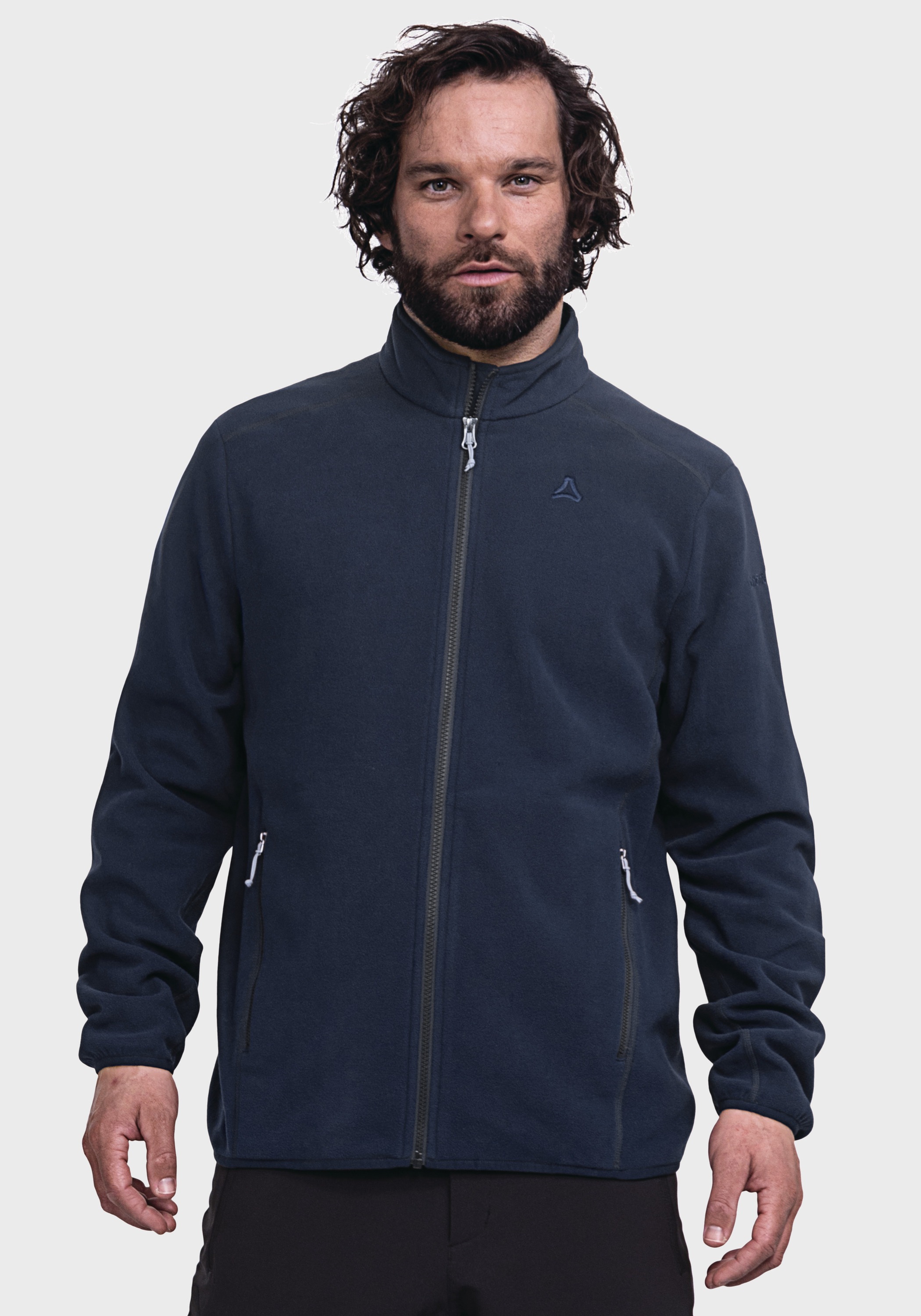 Schöffel Fleecejacke »Hiking Fleece Jk Style Ash MNS«, ohne Kapuze