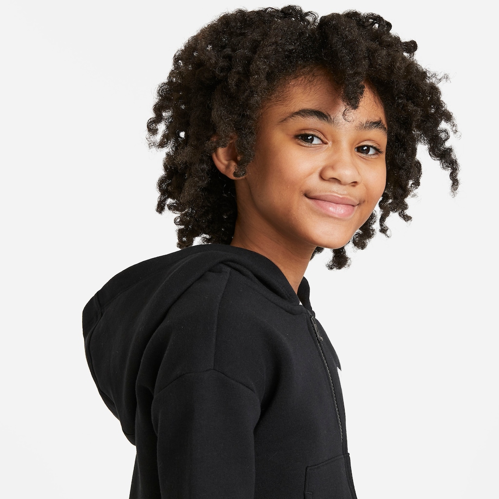 Nike Sportswear Kapuzensweatjacke »Club Fleece Big Kids' (Girls') Full-Zip Hoodie«