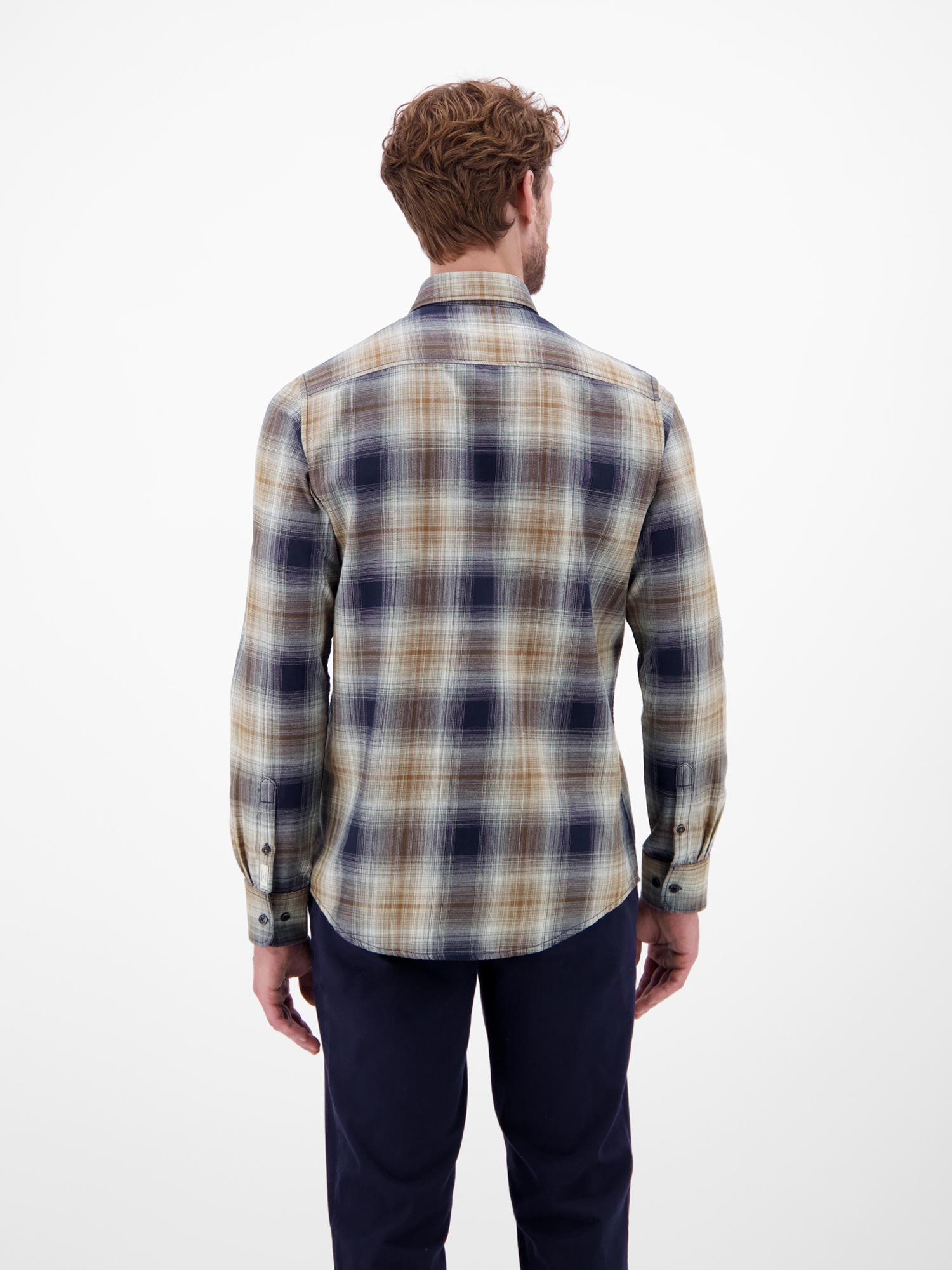 LERROS Karohemd »LERROS Herren Karohemd, charakterstark und stilbewusst«