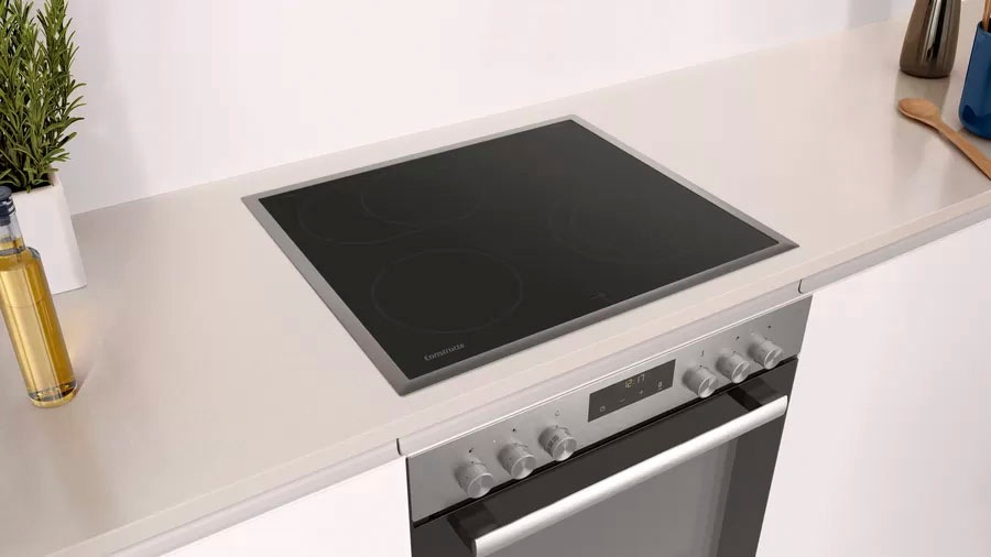 Constructa Elektro-Herd-Set »CH3M61052«, mit Teleskopauszug nachrüstbar, Hydrolyse
