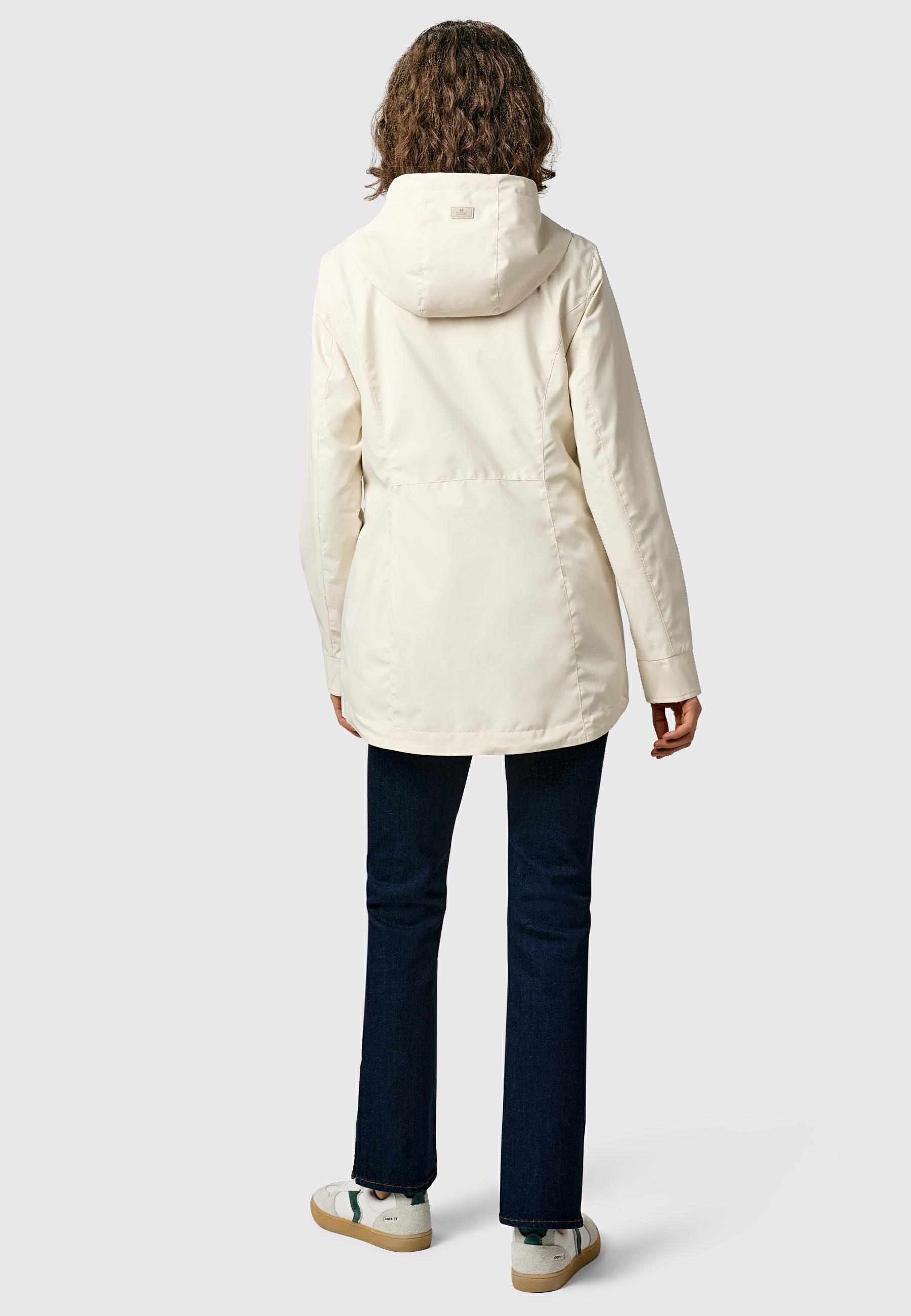 Ragwear Outdoorjacke »Outdoorjacke Alvena Summer YOUMODO« mit Kapuze Wasserdichte und atmungsaktive Übergangsjacke