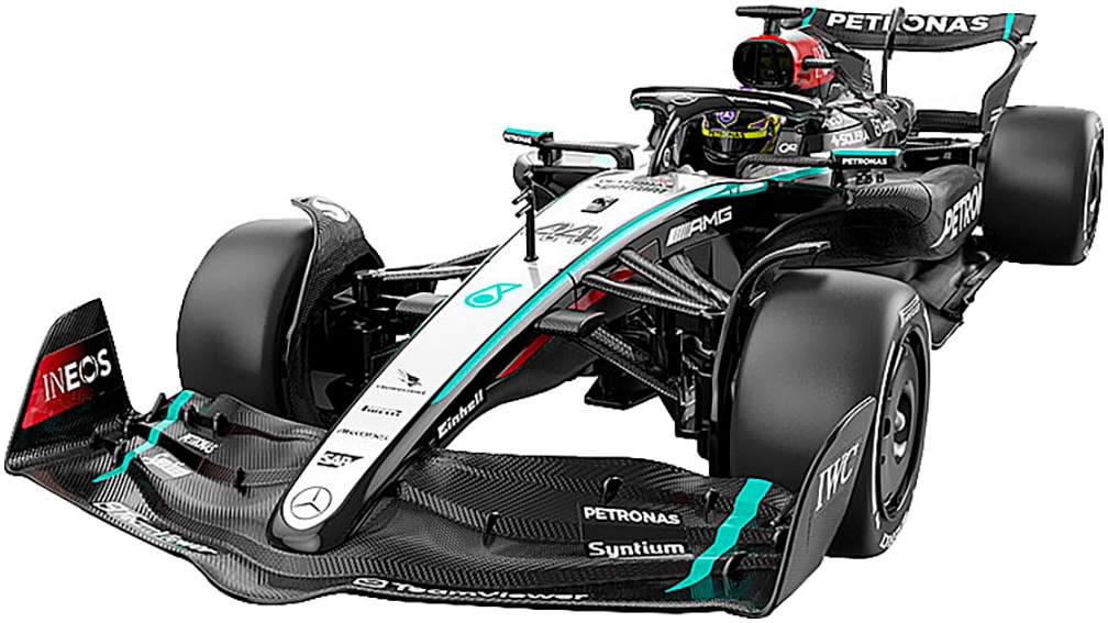 Jamara RC-Auto »Mercedes-AMG F1 W15 E Performance schwarz 2,4GHz« Maßstab 1:12