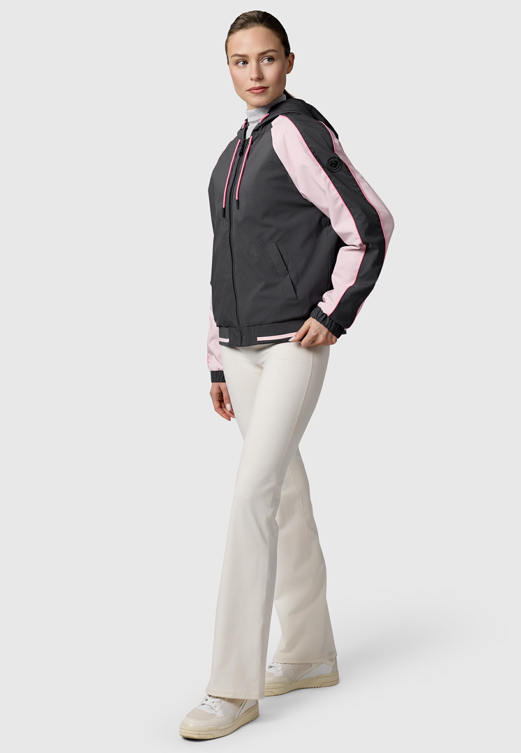 Ragwear Outdoorjacke »Outdoorjacke Nicandra Sporty YOUMODO« mit Kapuze Sportliche Übergangsjacke mit Kapuze