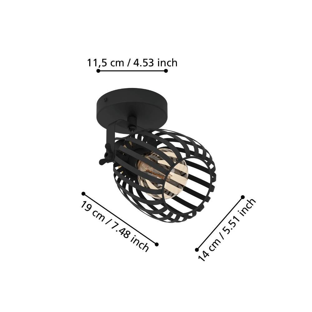 EGLO ´Wandlampe »GIRONA«, für Leuchtmittel 1 x E27