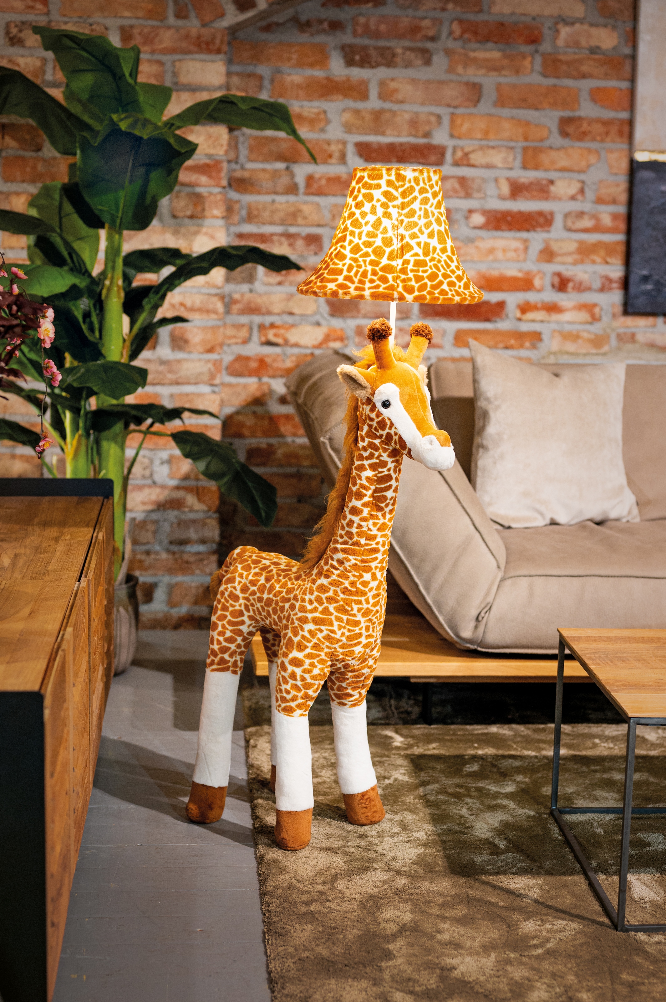 Happy Lamps for smiling eyes LED Stehlampe »Raffi die Giraffe« GU 5,3 1 Stk. Warmweiß Hochwertig, Einzigartig, Zertifiziert