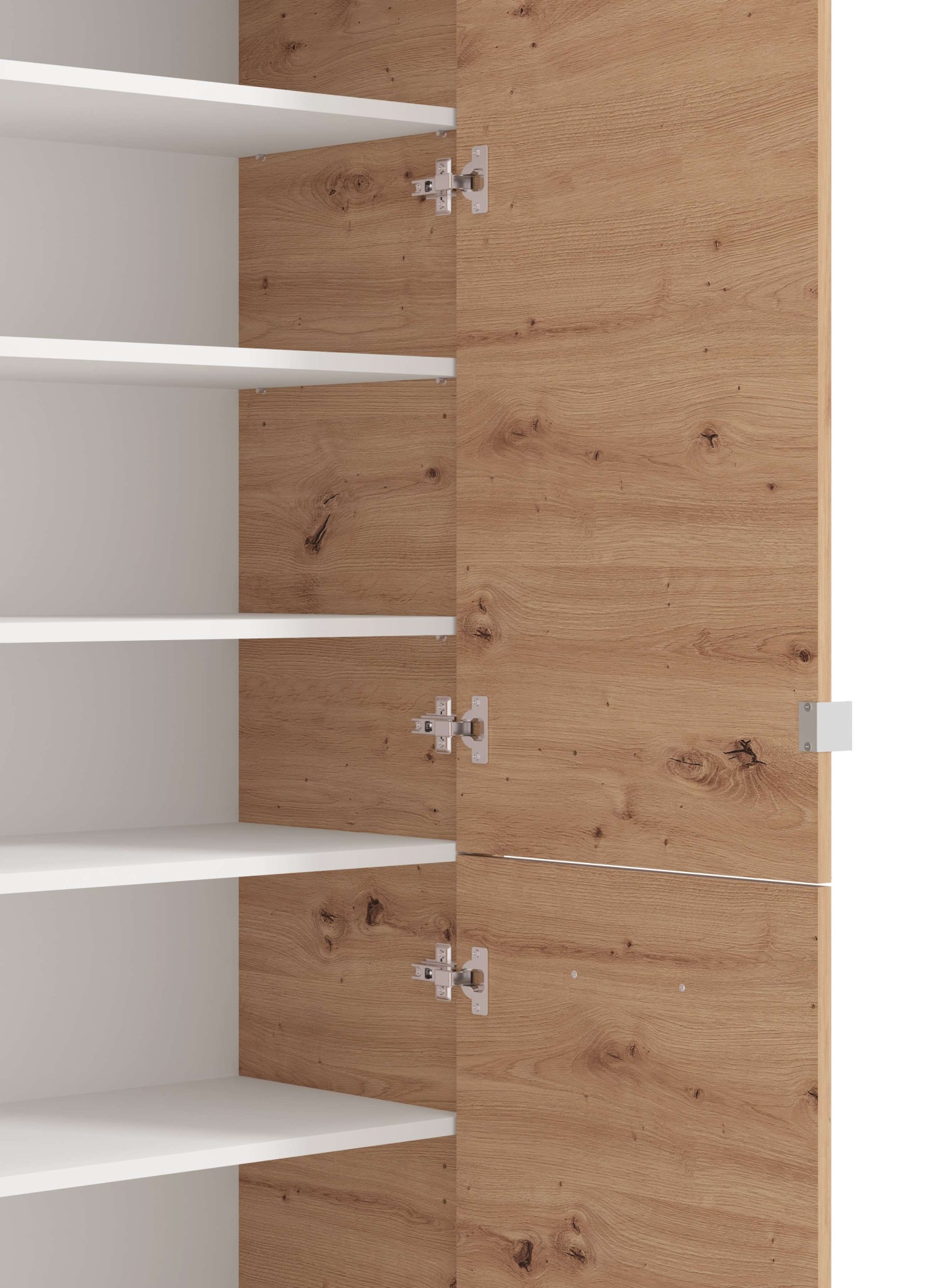 INOSIGN Schuhschrank »Menorca Schuhkommode, Lagerschrank, Schuhregal, Breite 90 cm«, mit vier Türen, in modernen und eleganten Farben, mit zwei Spiegeln
