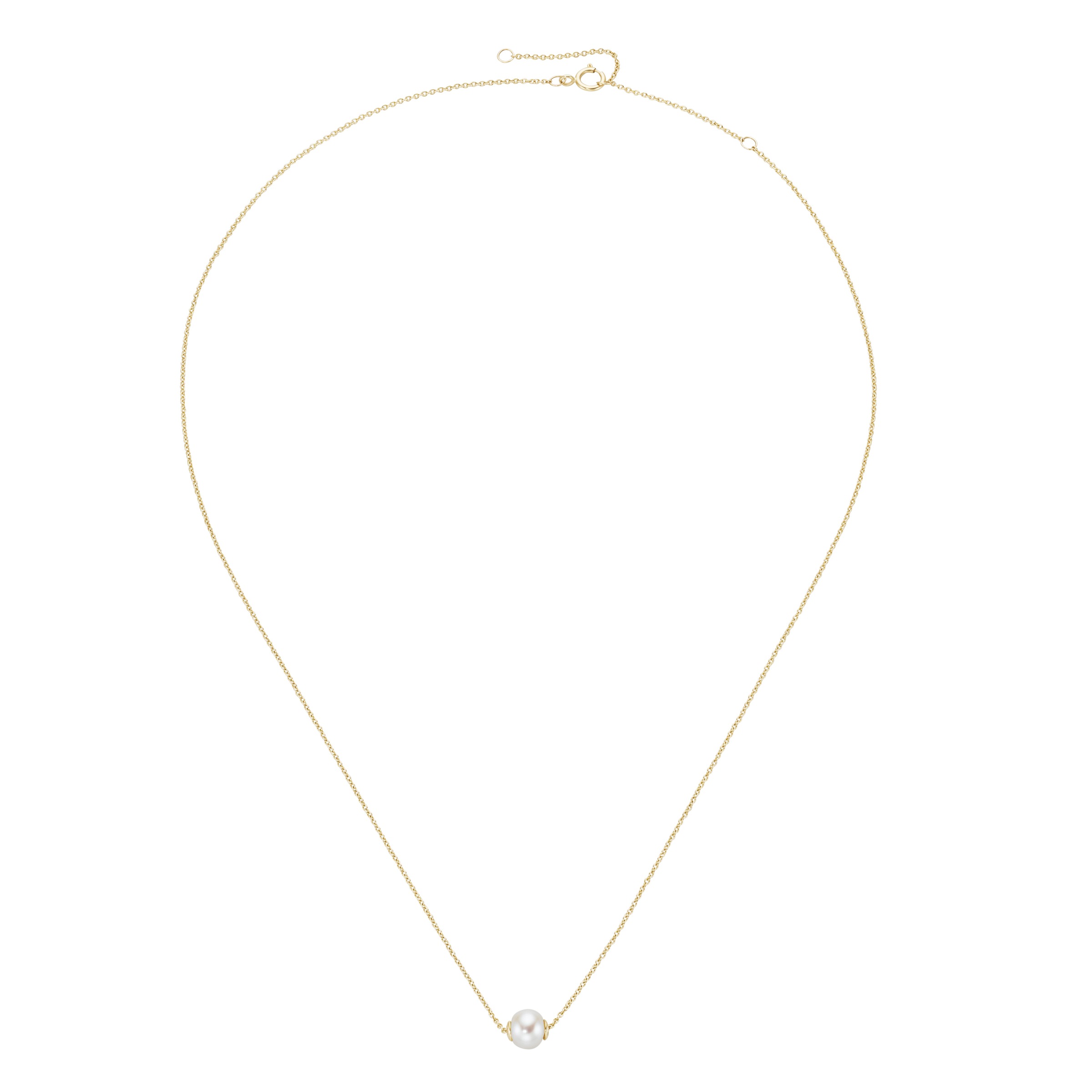 Luigi Merano Collier »Collier Süßwasserperle, Gold 585«