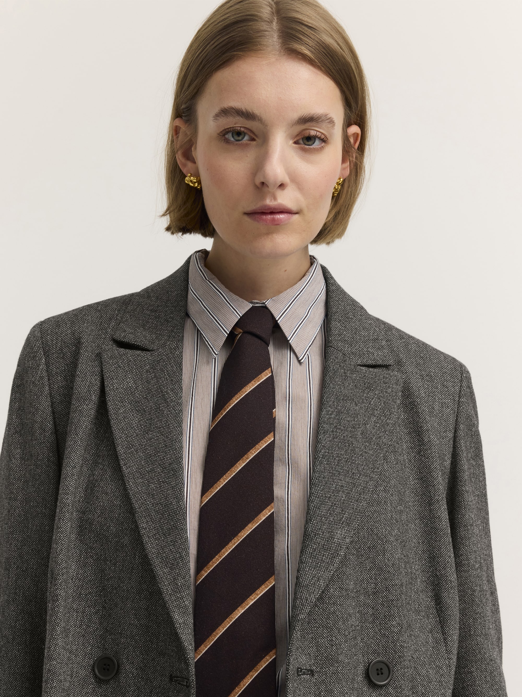 bugatti Kurzblazer »Regular Fit« Regular Fit Wollmix Zweireihig