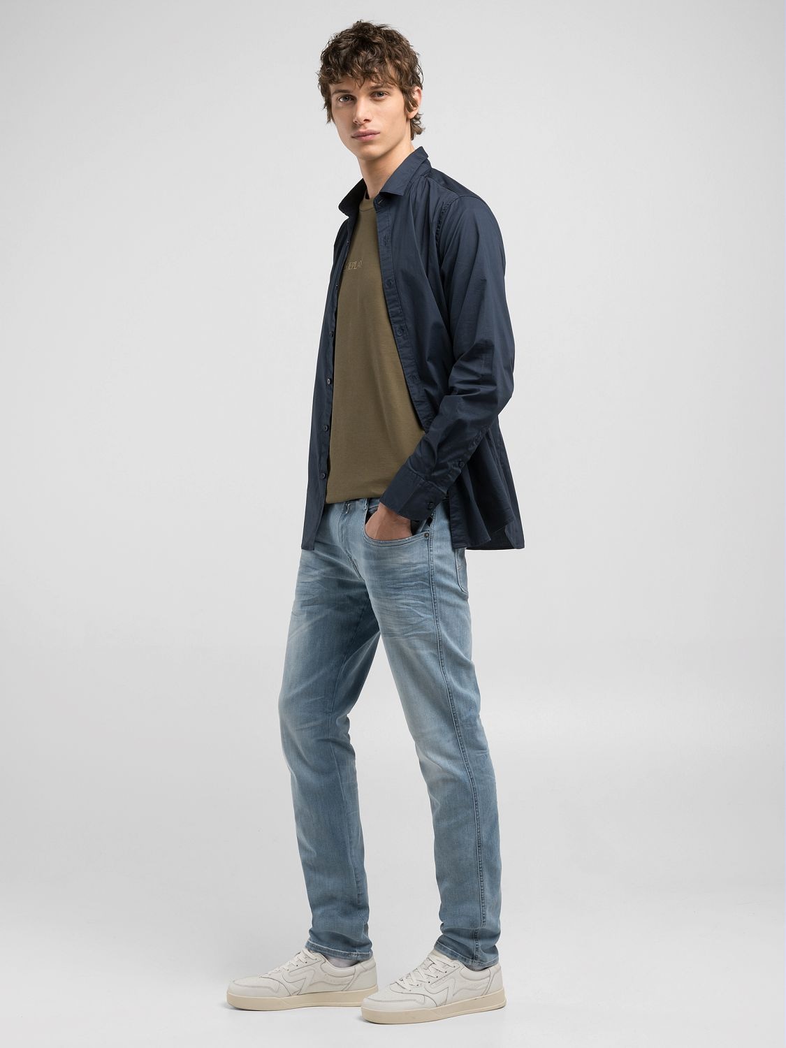 Replay Slim-fit-Jeans »ANBASS HYPERFLEX BIO«, mit Stretch-Anteil