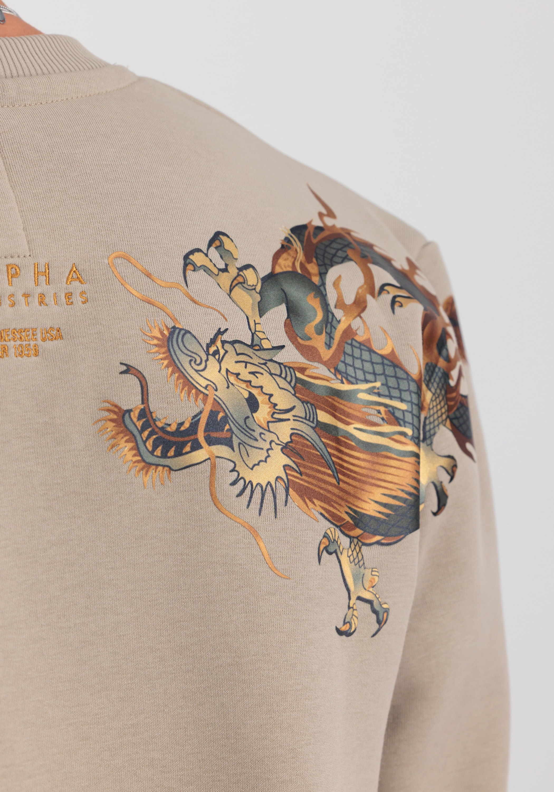 Alpha Industries Sweater »Dragon EMB Sweatshirt«