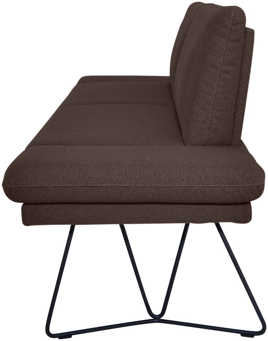 K+W Komfort & Wohnen Polsterbank »Pego« Seitenteilverstellung, wahlweise in 206 oder 226cm