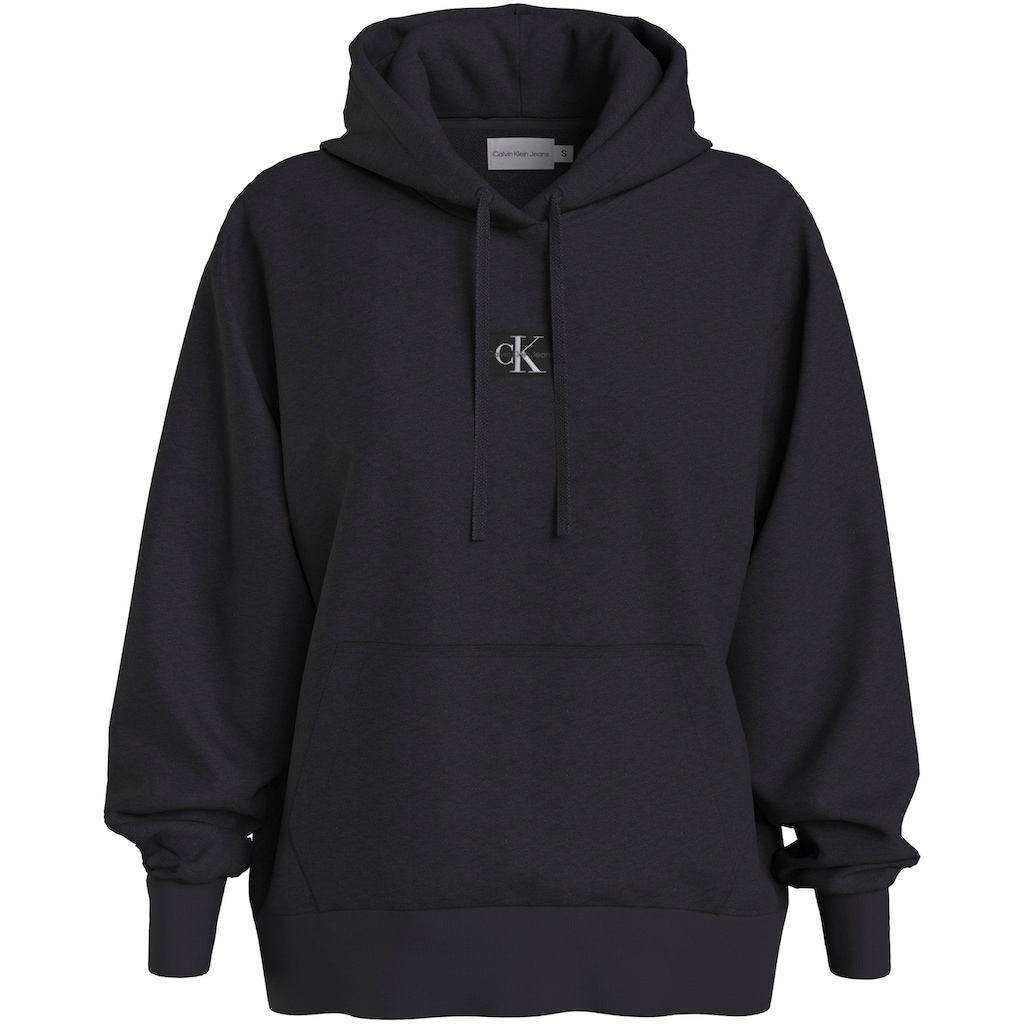 Calvin Klein Jeans Kapuzensweatshirt »WOVEN LABEL OVERSIZED HOODIE«