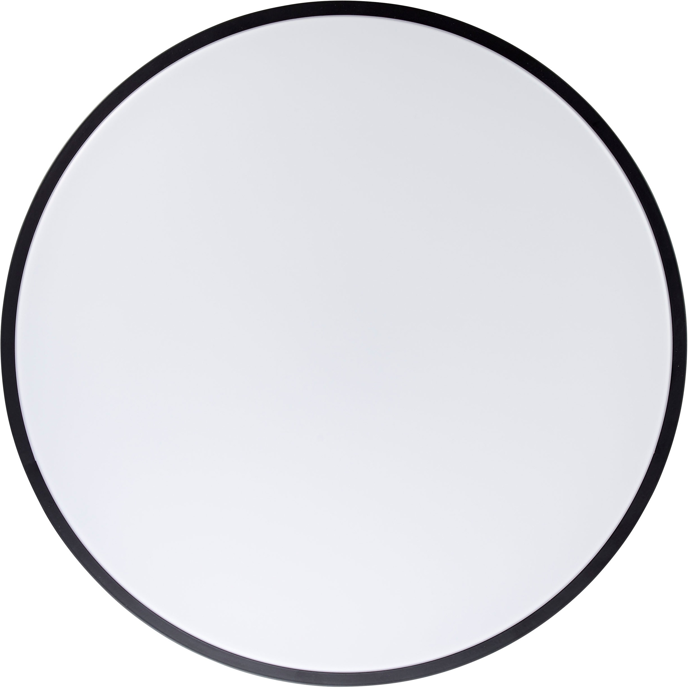 BreLight LED Wandleuchte »Slimline«, D 50 cm, 3800 lm, 3000-6500 K, CCT, dimmbar, Metall, schwarz/weiß