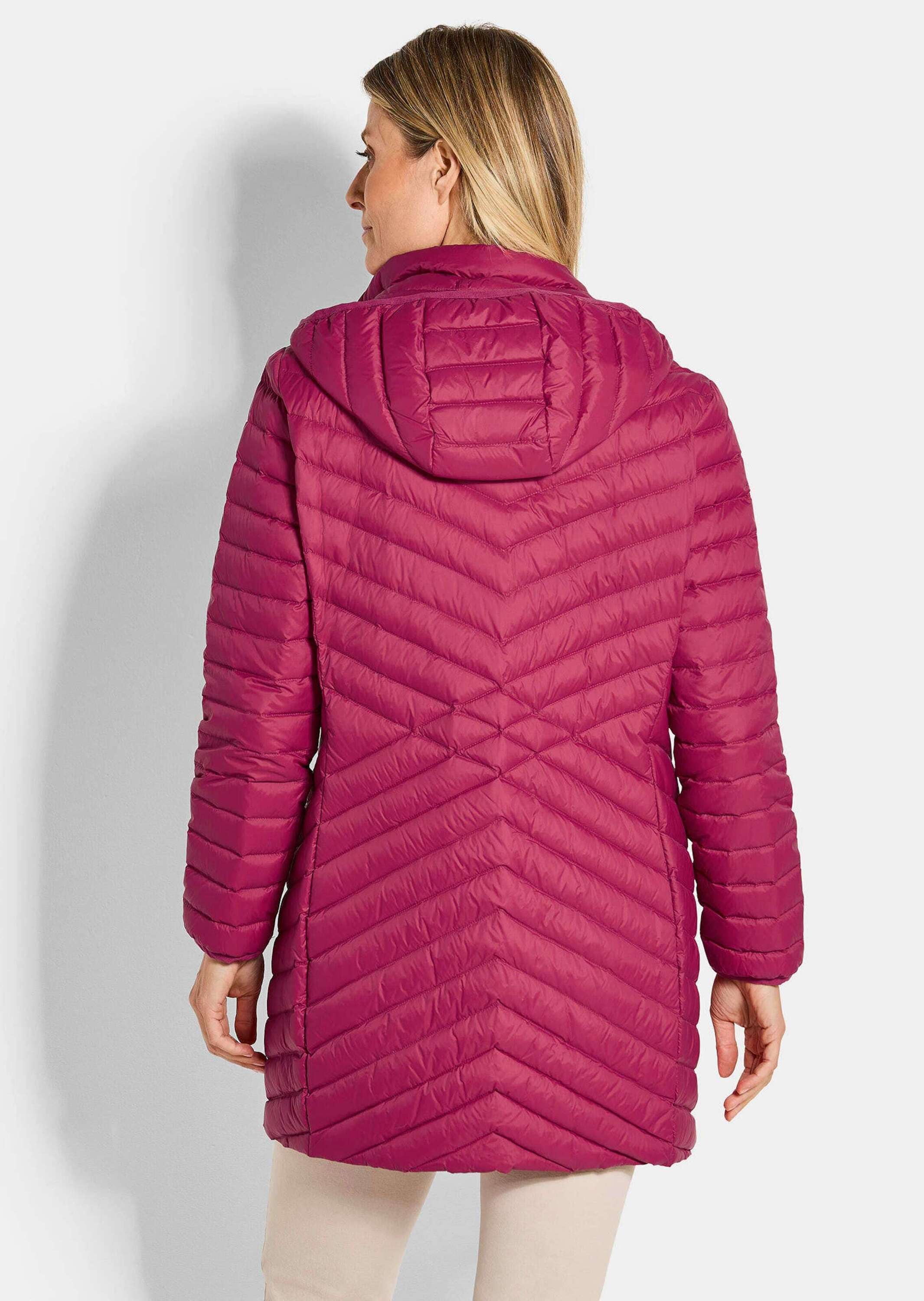 GOLDNER Winterjacke »Kurzgröße Daunenmantel mit femininer Steppung«