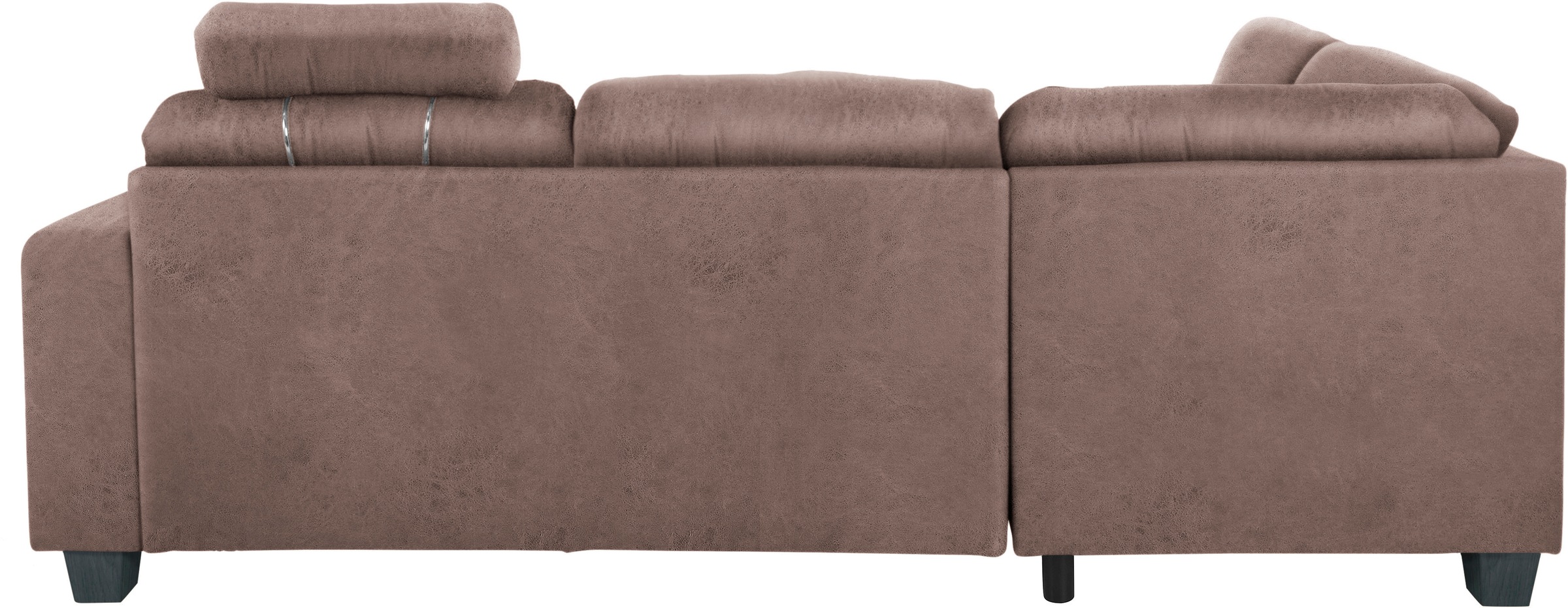 TRENDMANUFAKTUR Ecksofa »Chamber, zeitlos & elegant, B/T 245/203cm, bequem, L-Form«, inklusive einer Kopfstütze, wahlweise mit Schlaffunktion