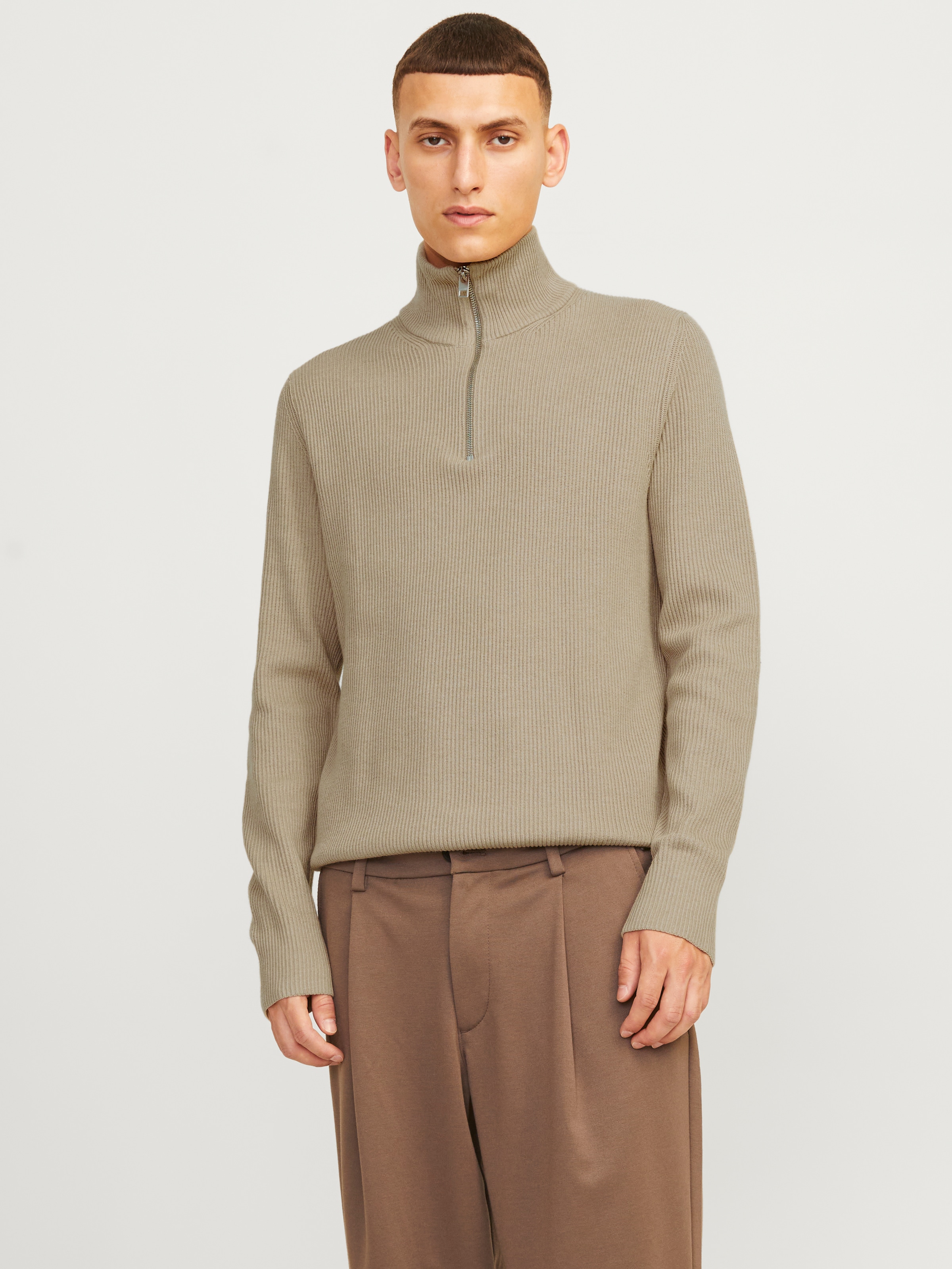 Jack & Jones Troyer »JJEPERFECT KNIT HALF ZIP SN«