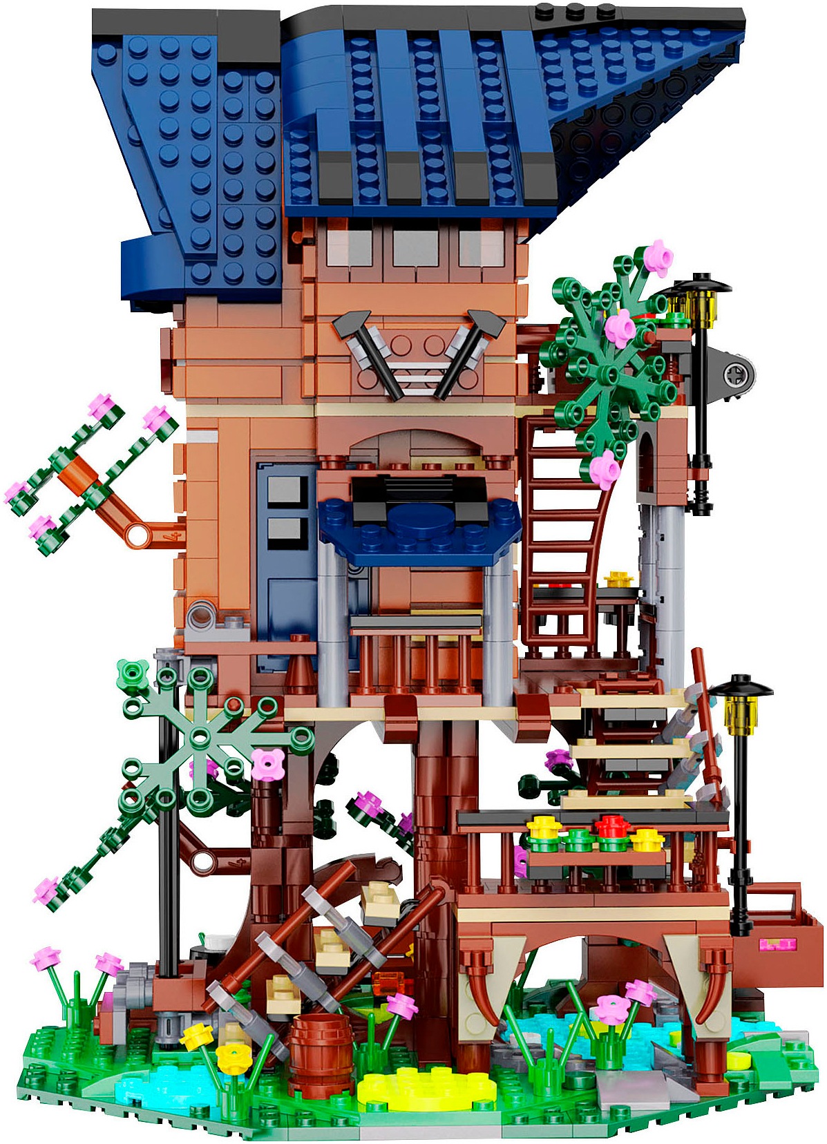 Jamara Konstruktions-Spielset »CaDA, Bricks, Baumhaus 4 Jahreszeiten (402866)« mit LED Licht