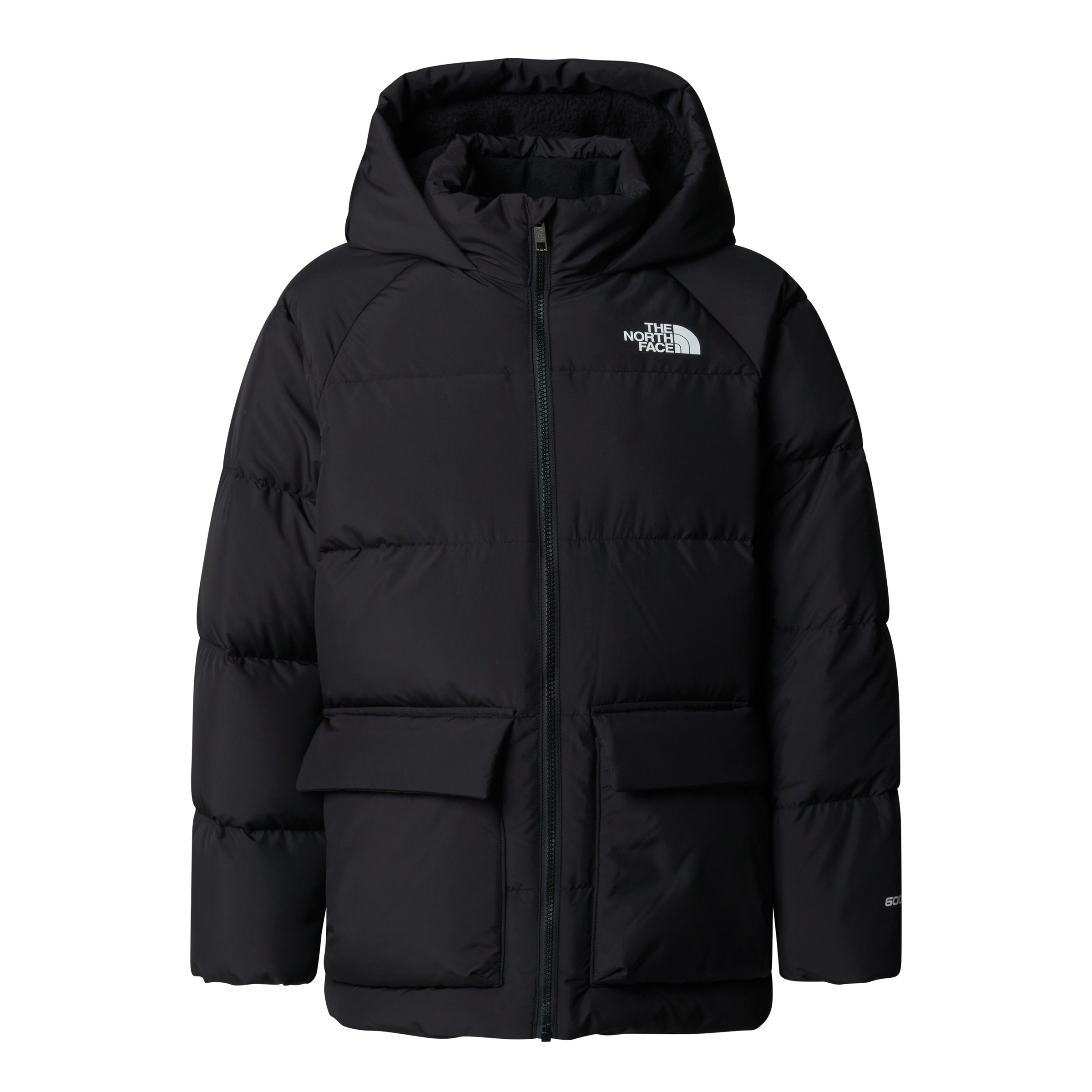 The North Face Kurzmantel »TEEN NORTH DOWN FLEECE LINED SHORT PARKA« für Jugendliche, kurz geschnitten, sportlicher Stil