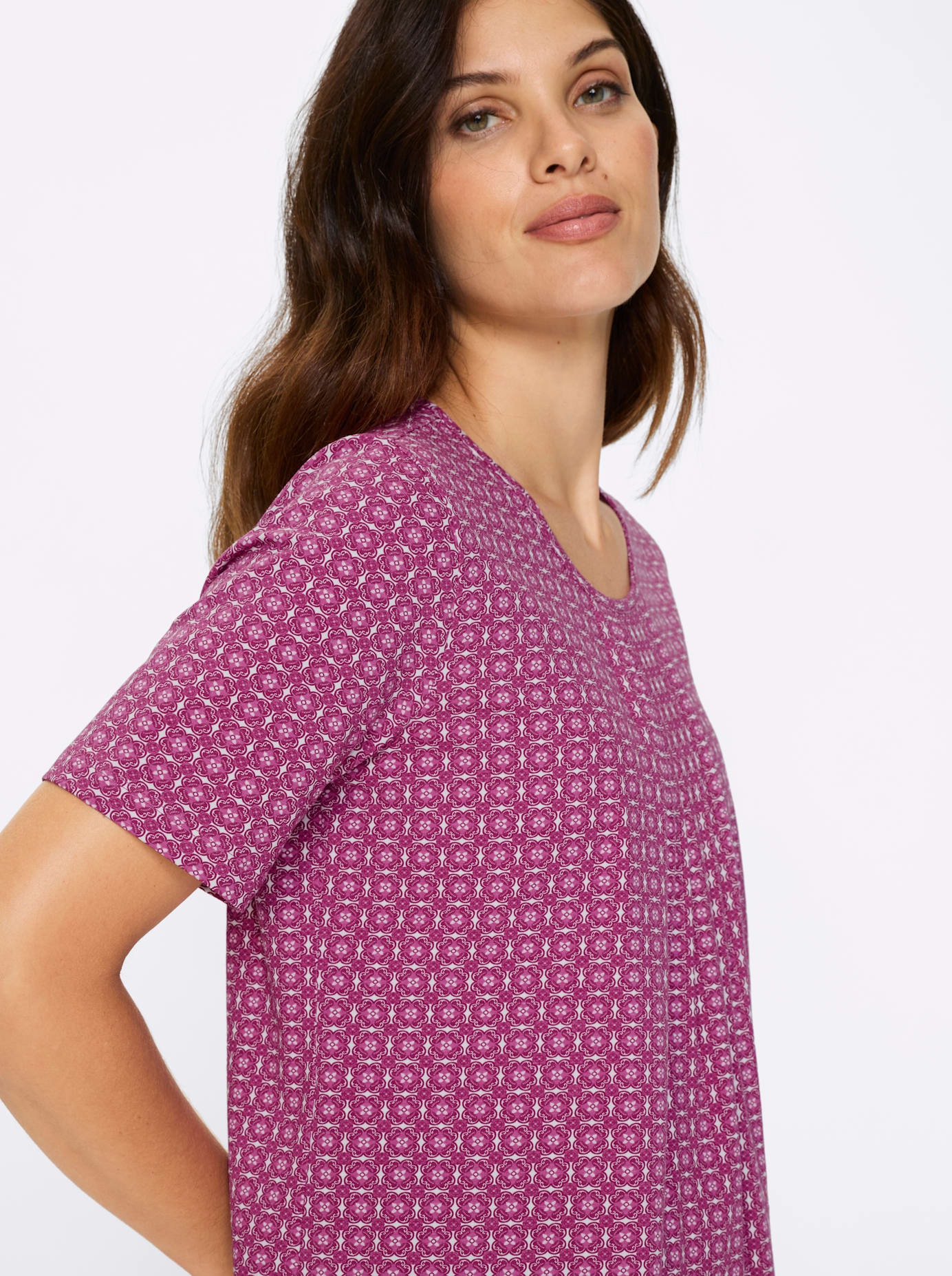 Classic Basics Print-Shirt »Kurzarm-Shirt«, 1 tlg.
