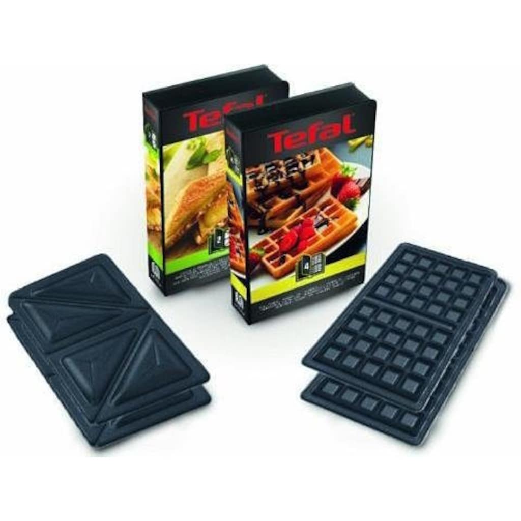 Tefal 2-in-1-Kombi-Waffeleisen »SW852D Snack Collection«, 700 W