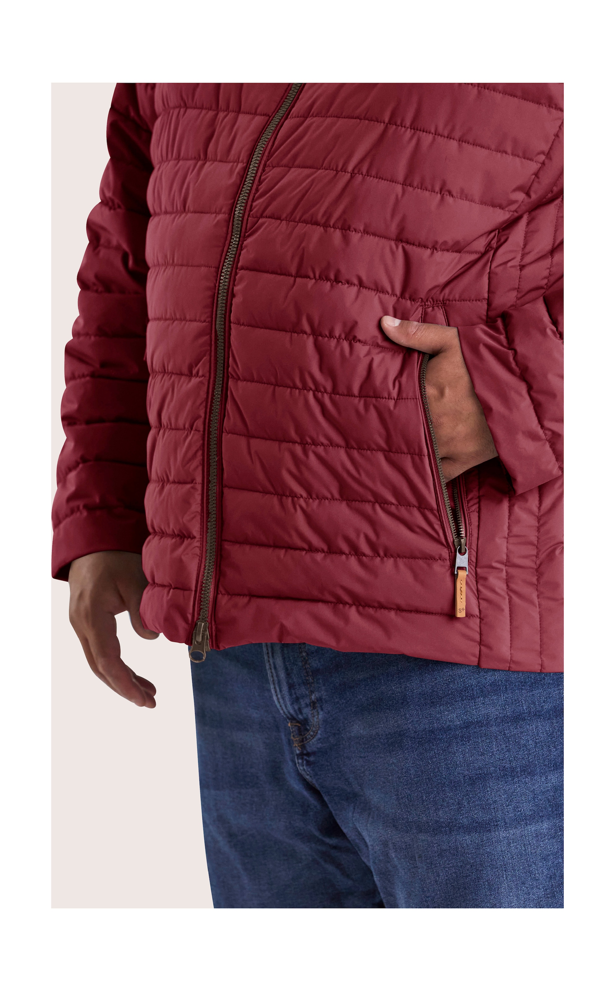 STOY Steppjacke »STW 15 MN QLTD JCKT« Leichte, atmungsaktive, wasserabweisende Herren Steppjacke von STOY