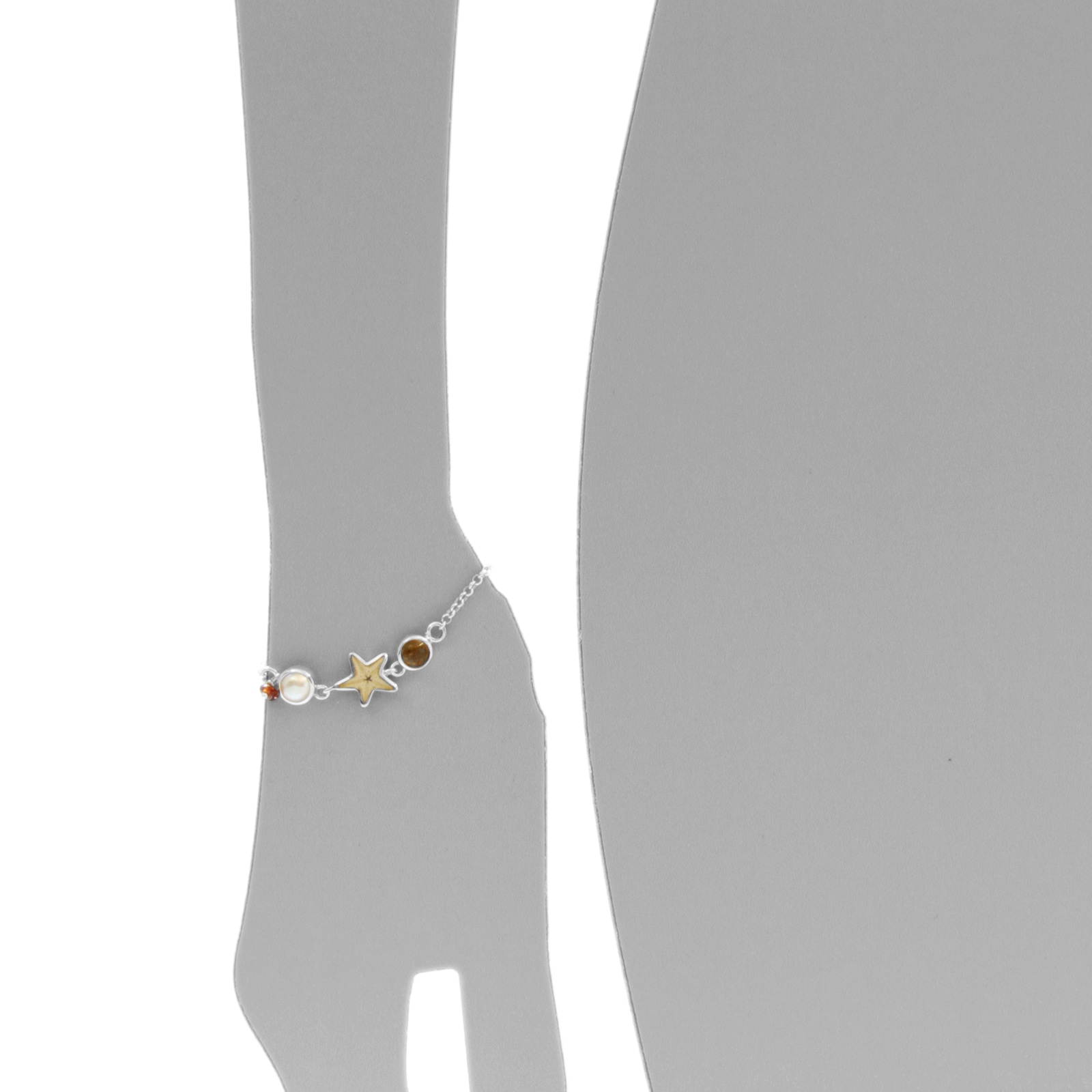 DUR Armband »- Strandrausch - 16,5-19 cm - Silber 925/000 -,«