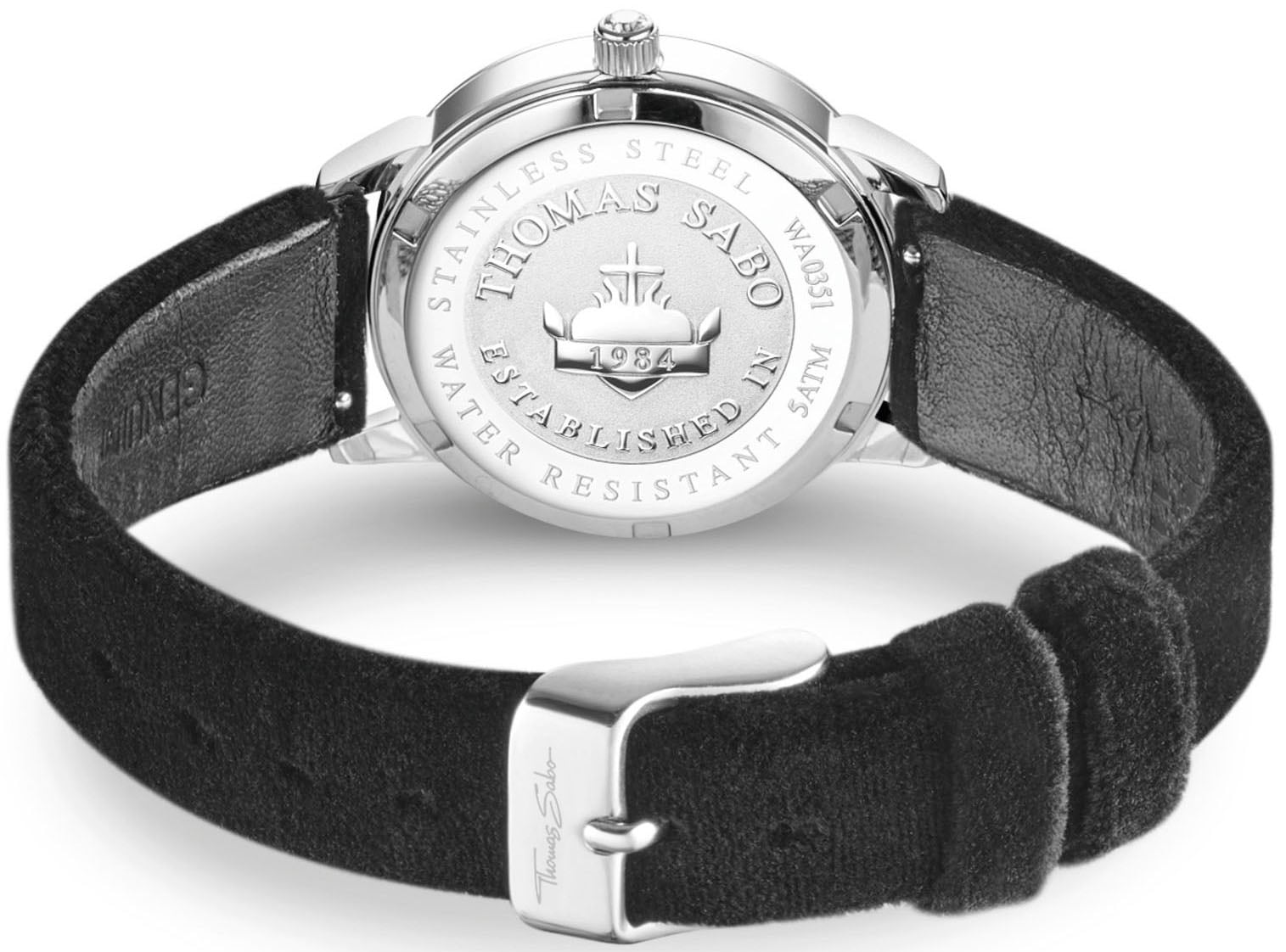 THOMAS SABO Quarzuhr, (Set, 2 tlg., mit Wechselarmband), Armbanduhr,Damen, ideal auch als Geschenk, Sternzeichen, Sterne, Astro