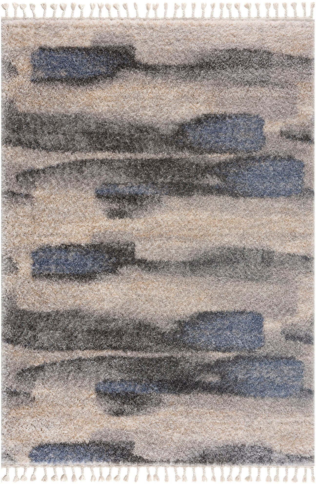 Sanat Hochflor-Teppich »Versay 1506«, rechteckig, 45 mm Höhe, Wohnzimmer, Langflor, Shaggy Teppich