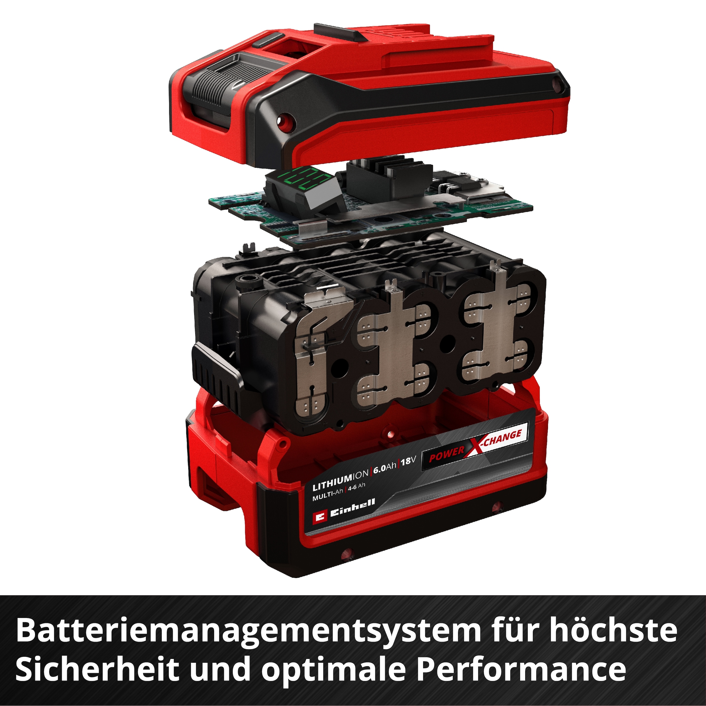 Einhell Akku »»Multi-Ah PXC Plus«« 18 V, umschaltbar: 4 und 6 Ah