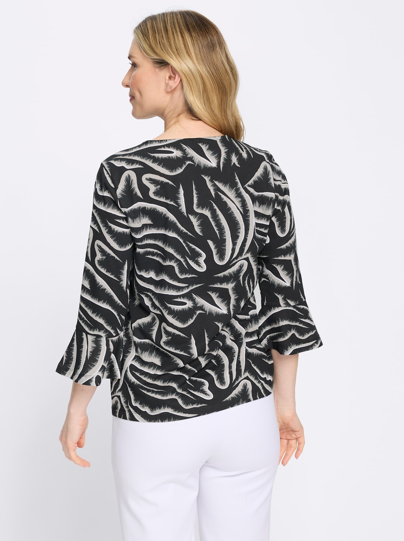 Classic Basics Rundhalsshirt »3/4-Arm-Shirt« 1
