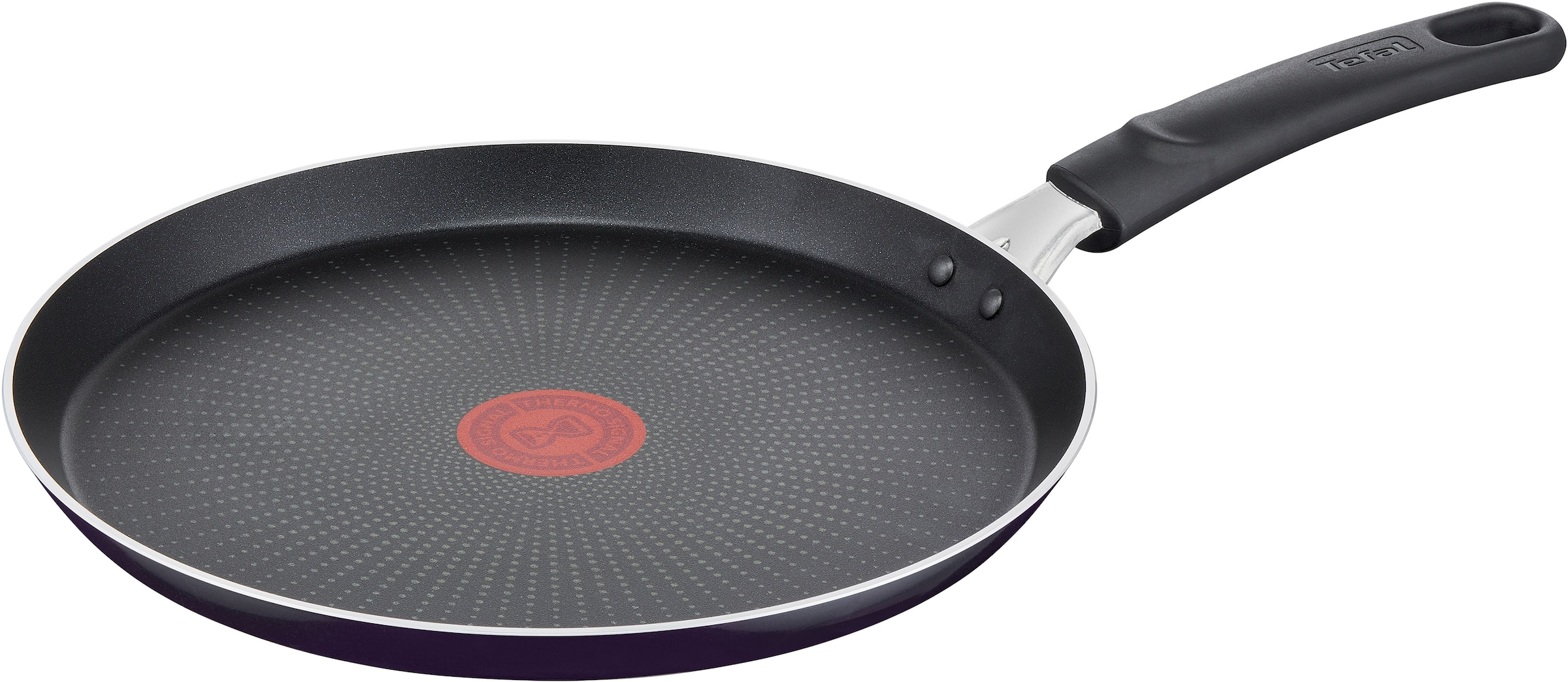 Tefal Crêpepfanne »D52610 Resist«, Aluminium, sichere Titanium Antihaftversiegelung, Thermo-Signal Temperaturindikator, hergestellt in Frankreich, leichte Reinigung, Flame Protect-Technologie, Ø 25 cm