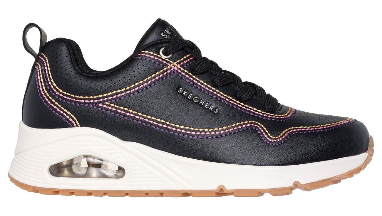 Skechers Sneaker »UNO-LUXURIOUS STITCHES«, Keilsneaker, Plateausneaker mit Skech-Air Funktion